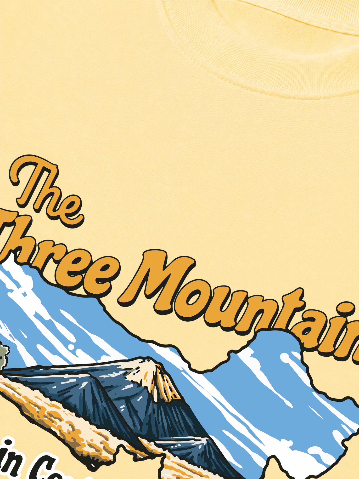 Áo Thun Relaxed Fit Adventure The Three Mountains