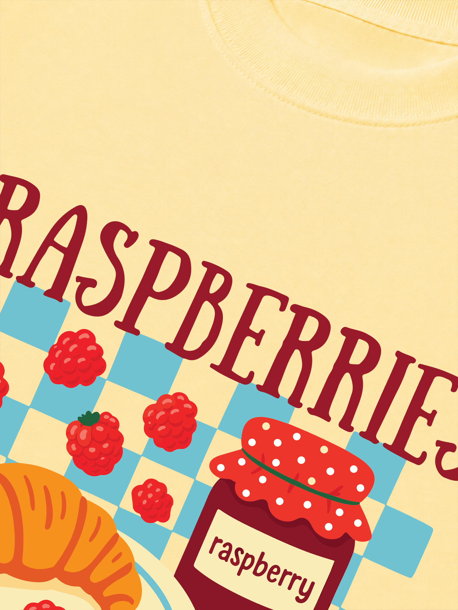 Áo Thun Relaxed Fit Raspberries Sweet And Tart
