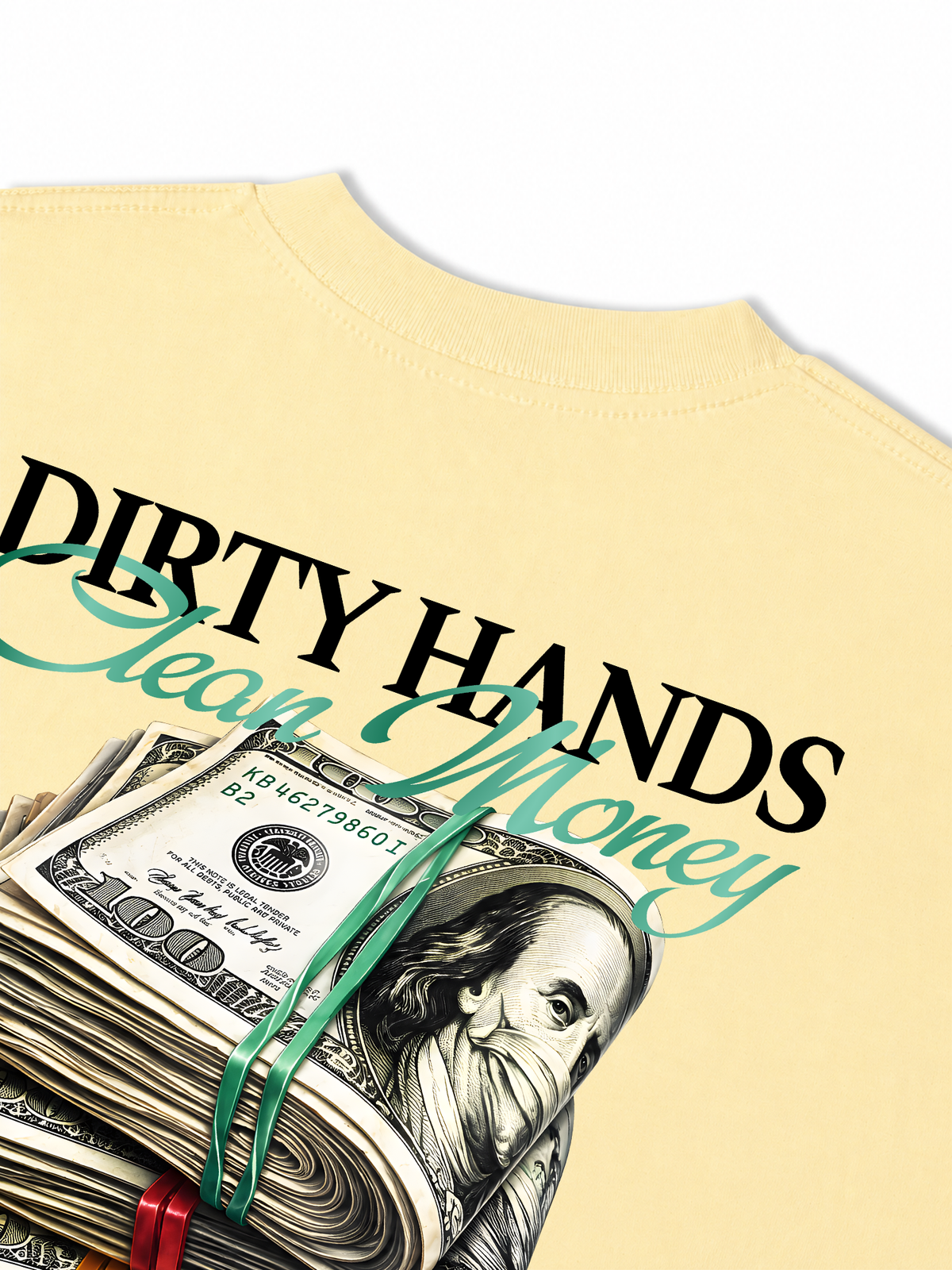Áo Thun Relaxed Fit Dirty Hand