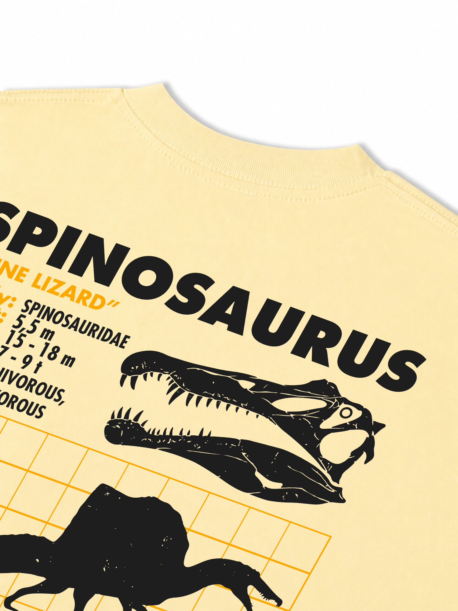 Áo Thun Relaxed Fit Analysis Table Spinosaurus