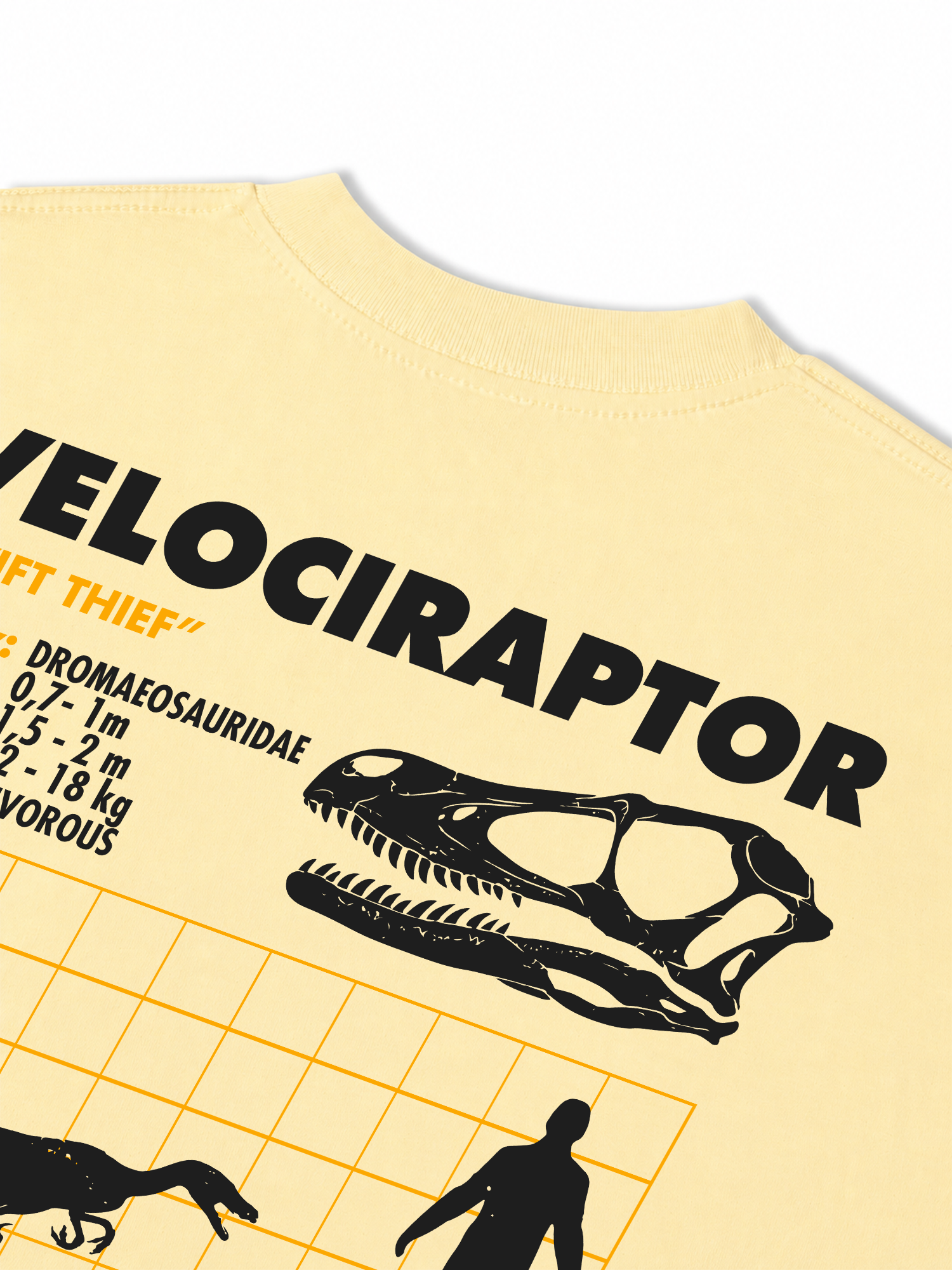 Áo Thun Relaxed Fit Analysis Table Velociraptor