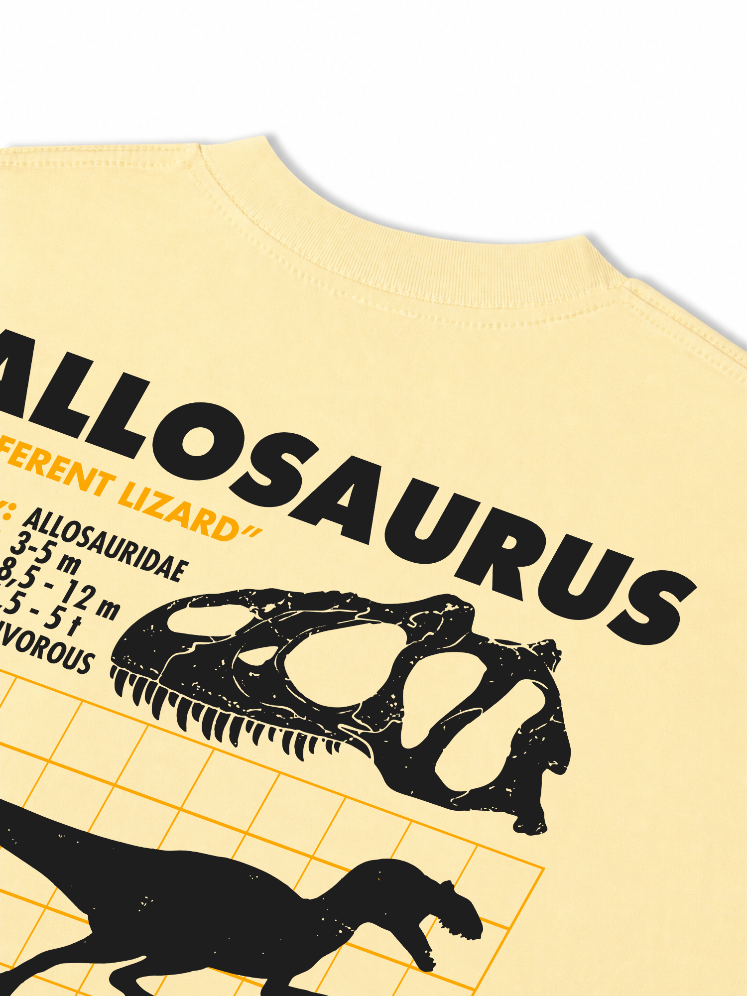 Áo Thun Relaxed Fit Analysis Table Allosaurus