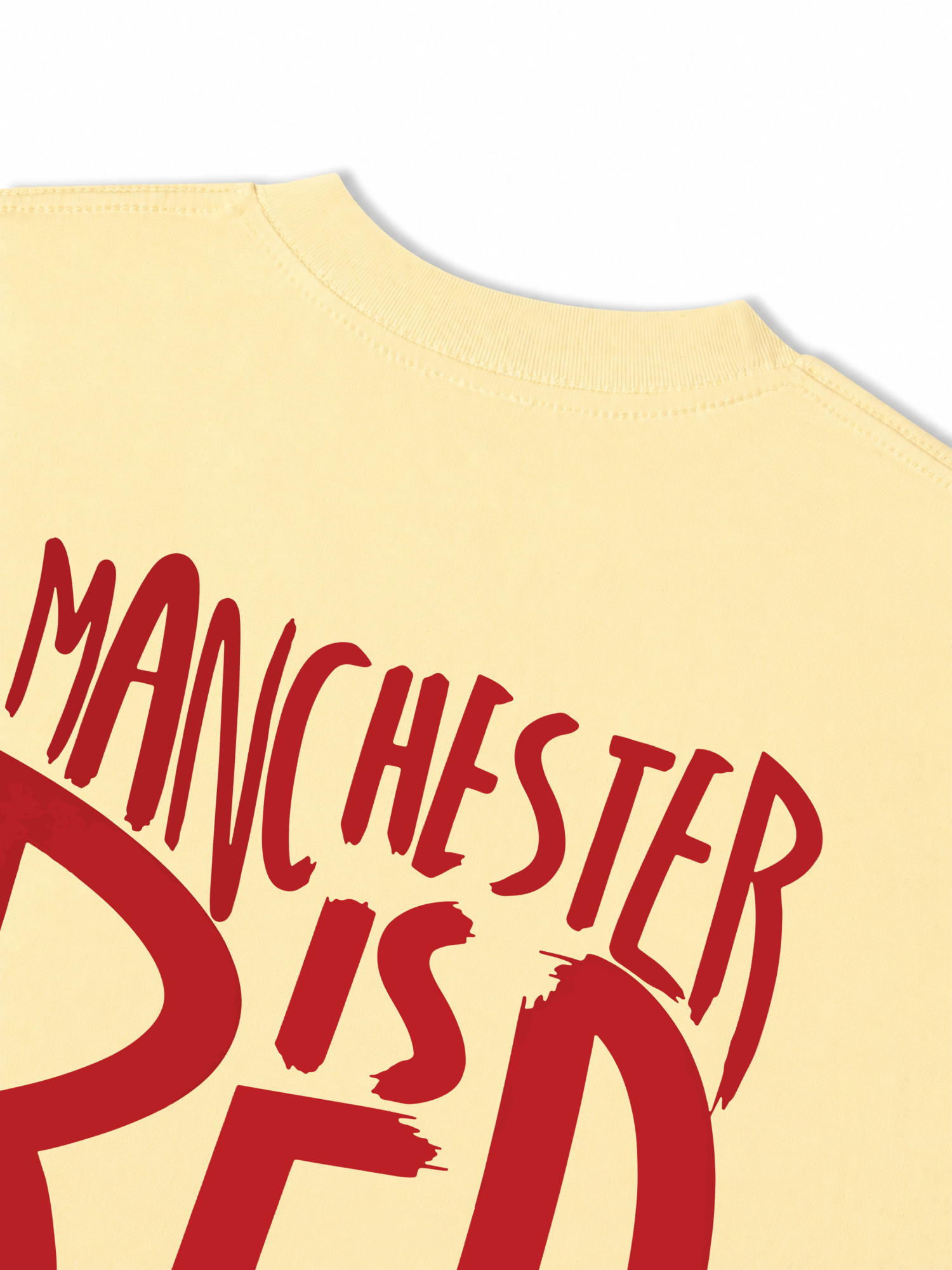 Áo Thun Relaxed Fit Soccer Manchester is Red