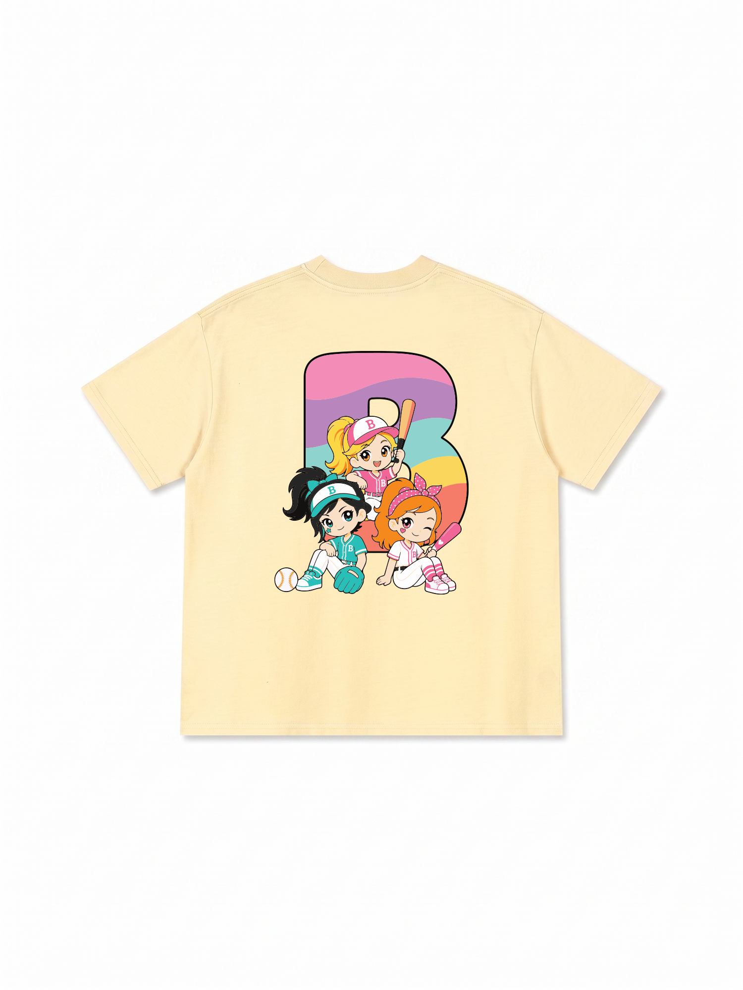 Áo Thun Relaxed Fit Baseball Dream Girls Boston