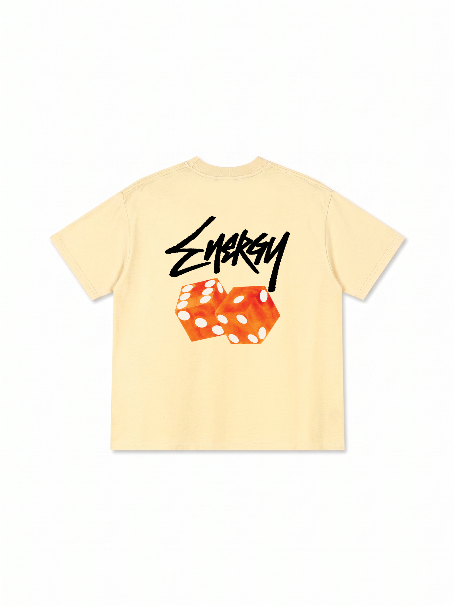 Áo Thun Relaxed Fit Energy Orange Dices