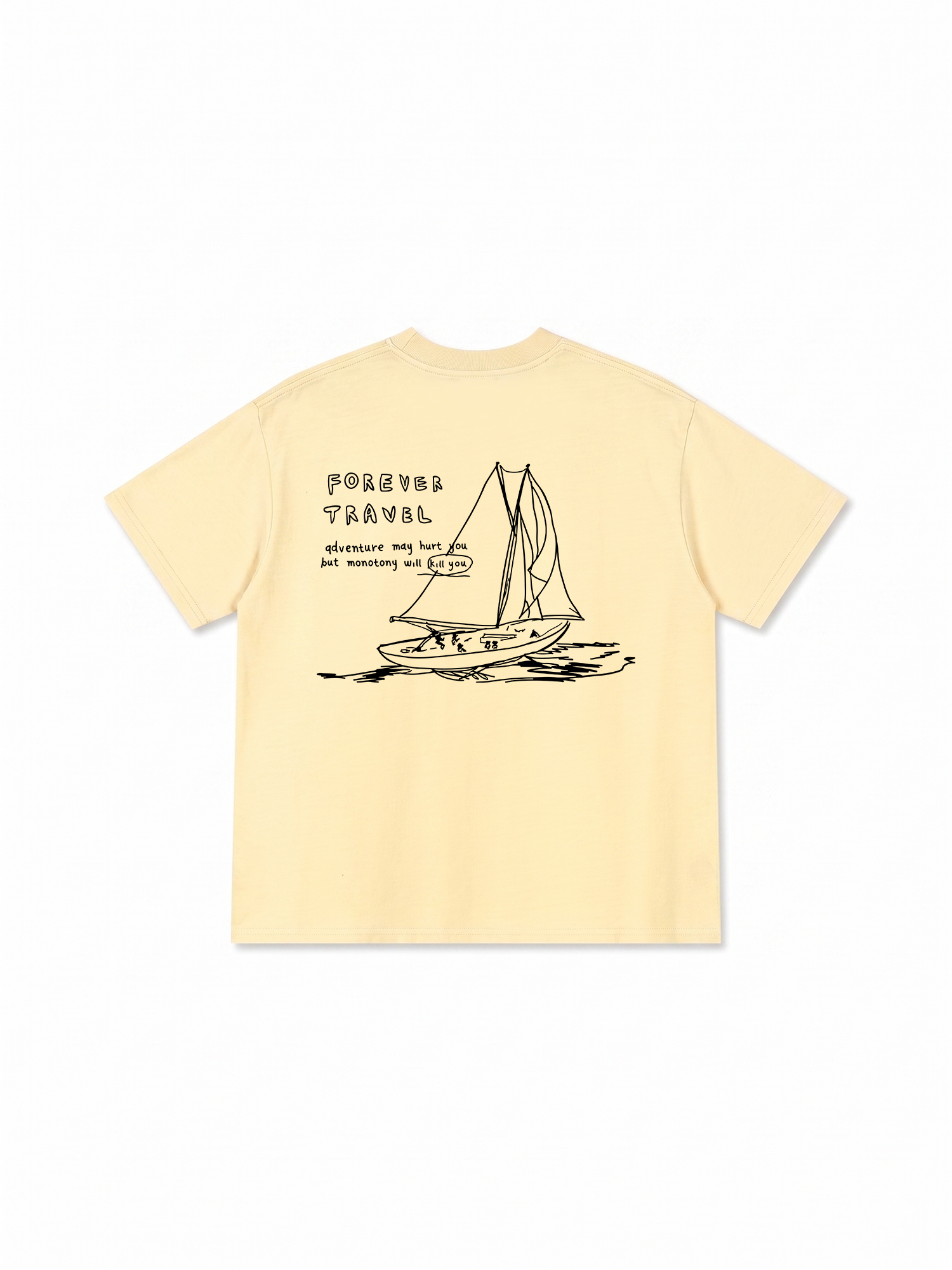 Áo Thun Relaxed Fit Adventure Forever Travel