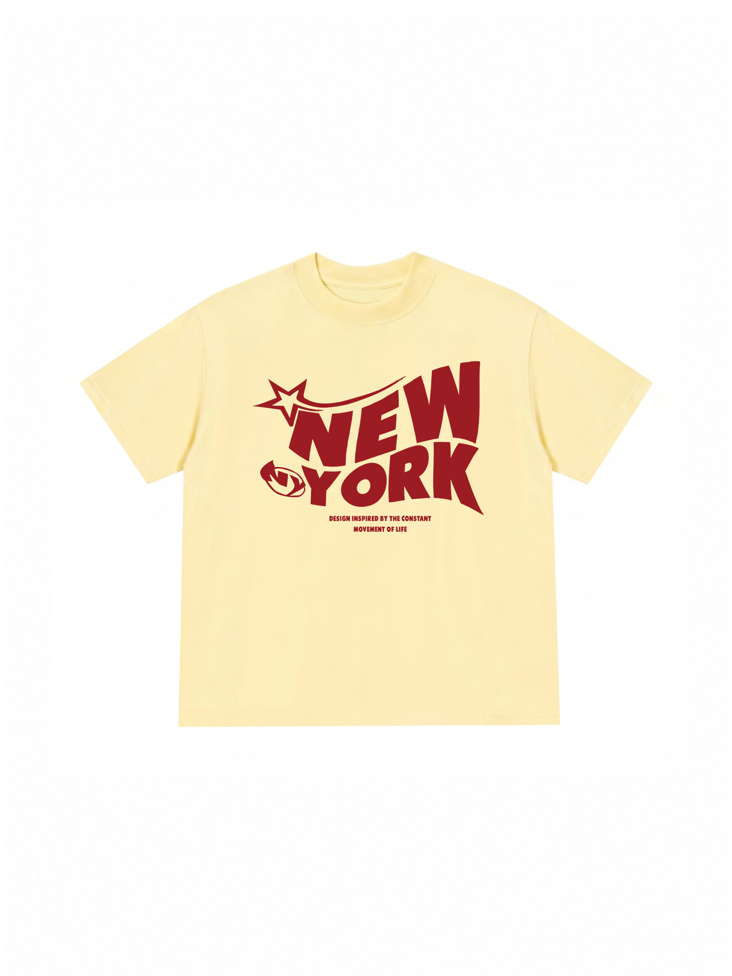 Áo Thun Relaxed Fit City Red Fashion