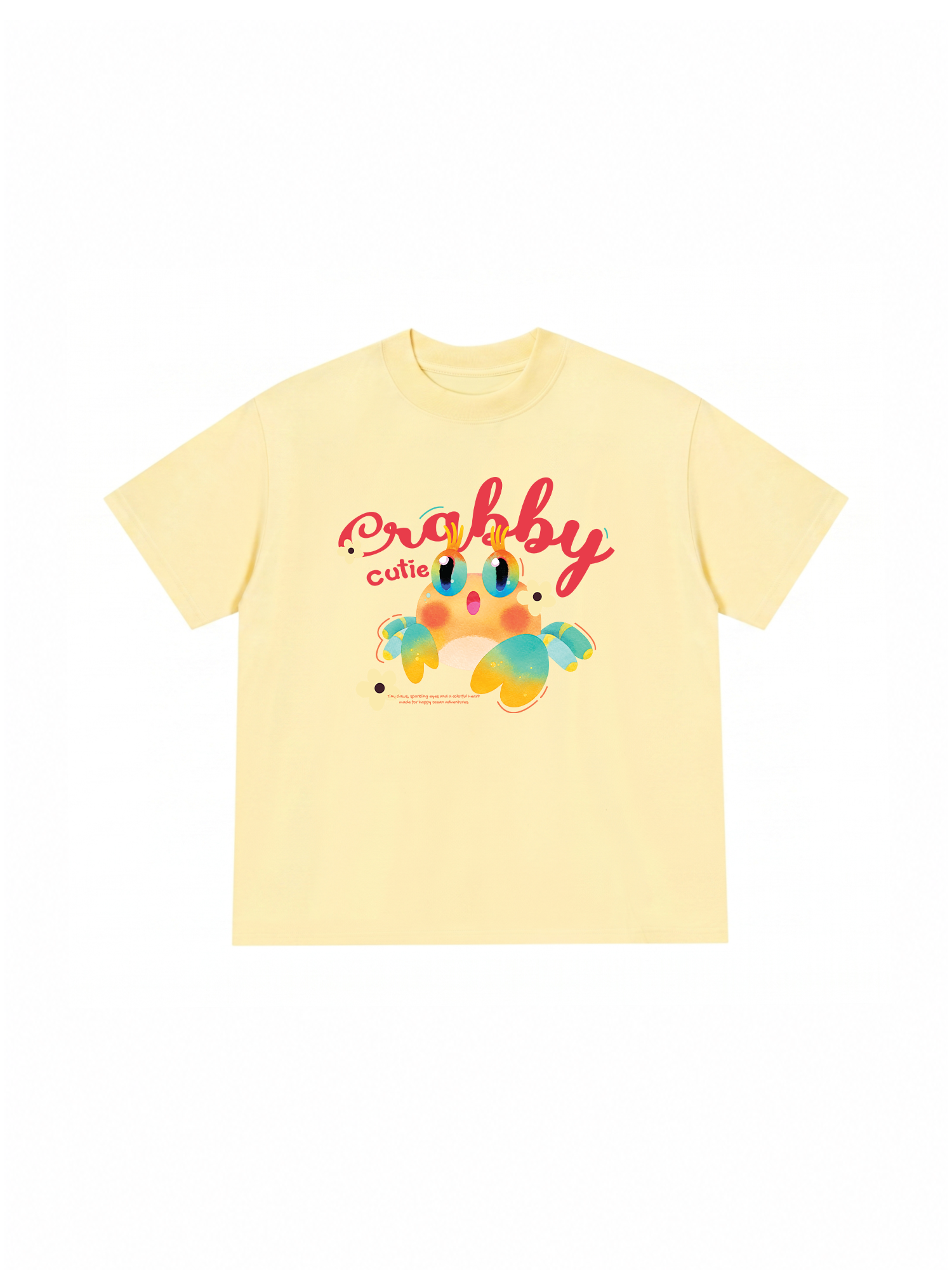 Áo Thun Relaxed Fit Tropical Crabby Cutie