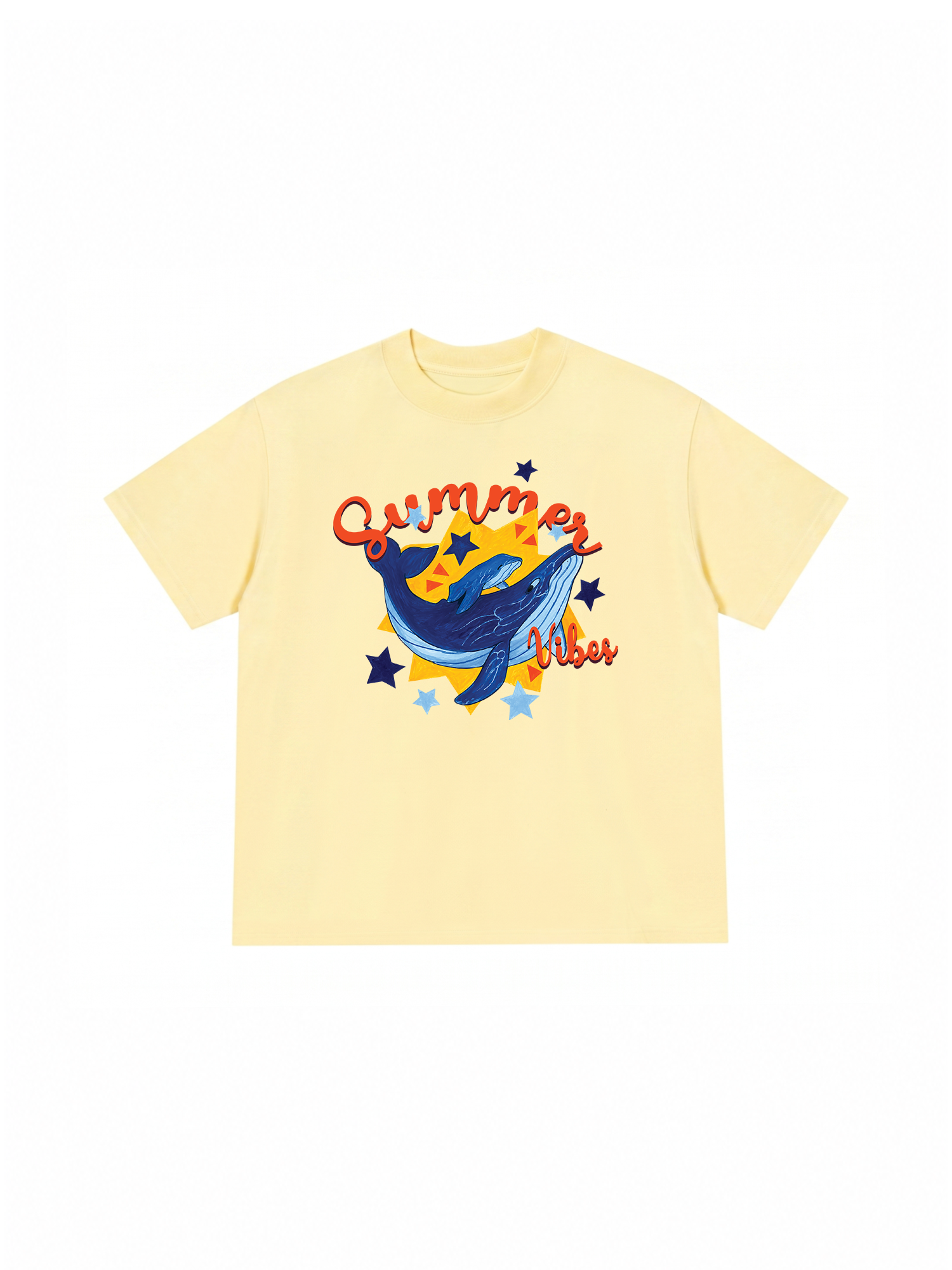 Áo Thun Relaxed Fit Tshirt Tropical Summer Vibes