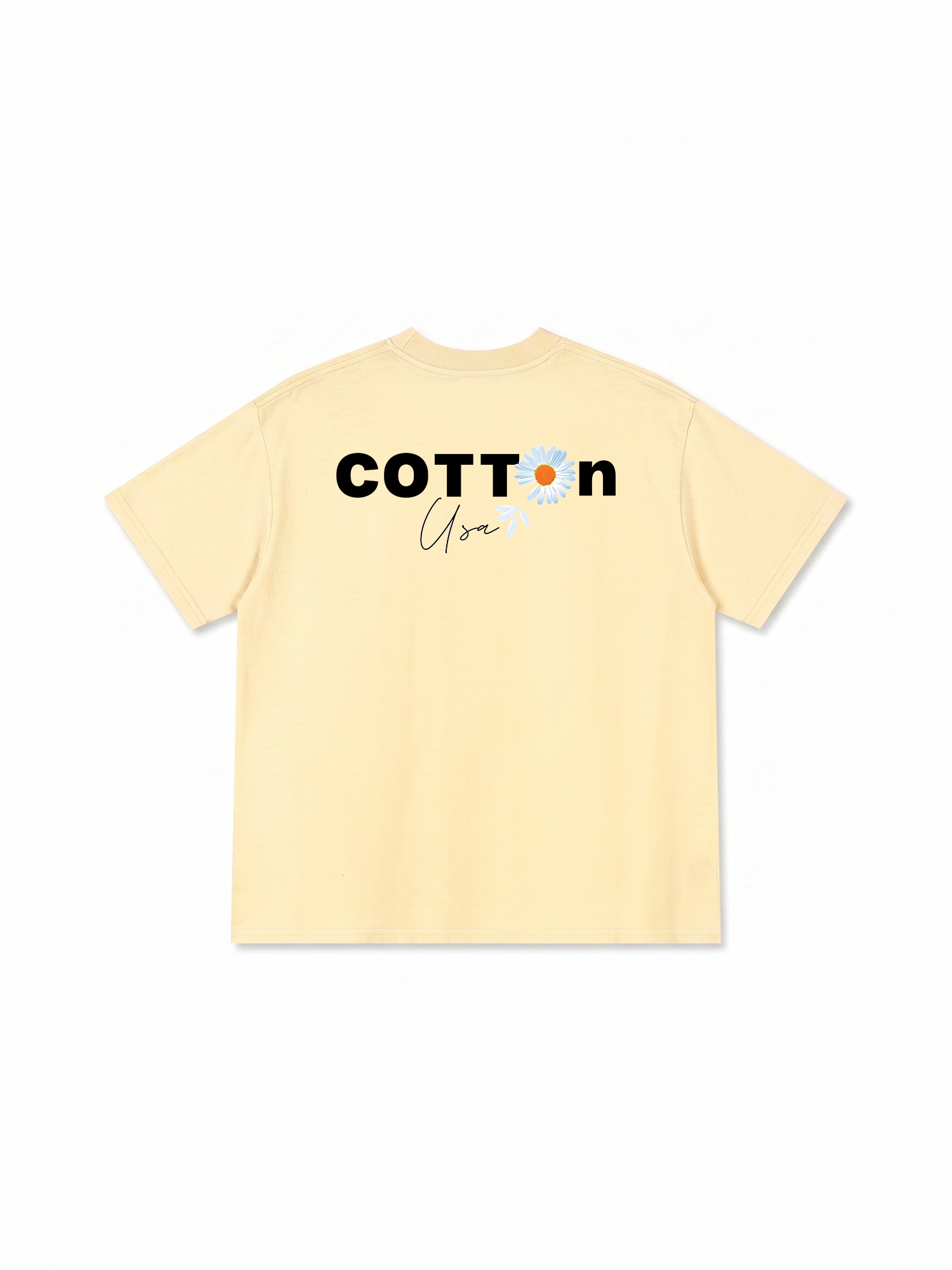 Áo Thun Relaxed Fit Floral Design For VIP Daisy Flower