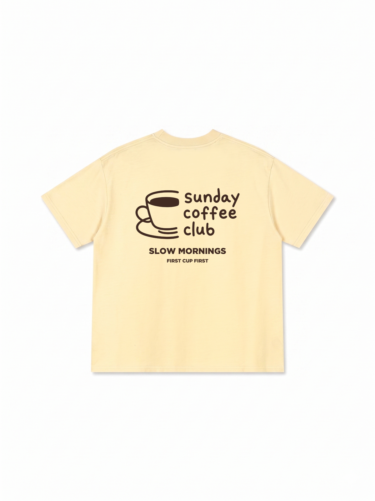 Áo Thun Relaxed Fit Sunday Coffee Club