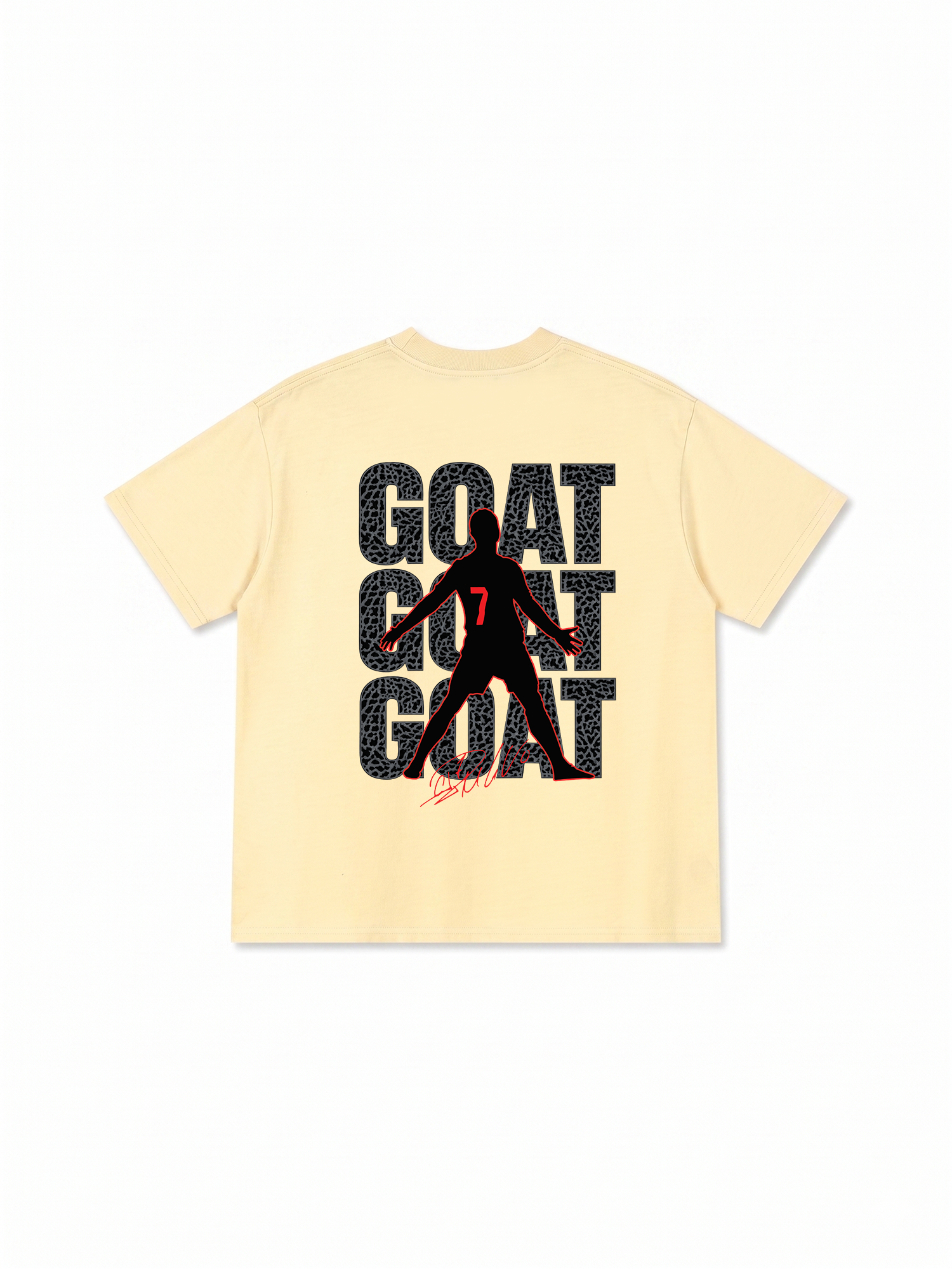 Áo Thun Relaxed Fit GOAT GOAT GOAT CR7