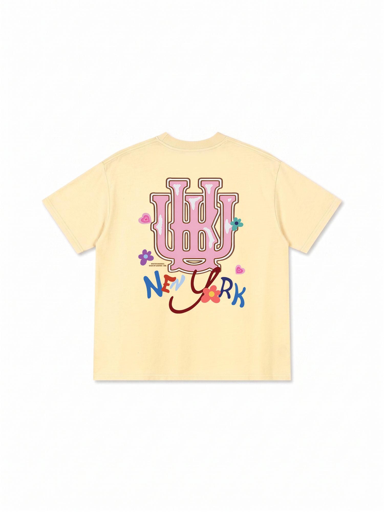 Áo Thun Relaxed Fit Master Baseball Pink Bloom