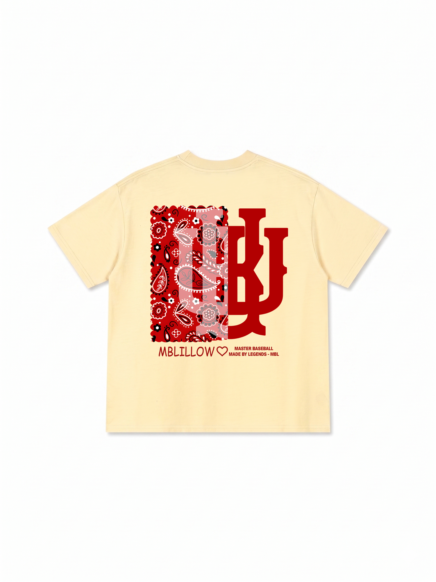 Áo Thun Relaxed Fit Master Baseball Red Bandana