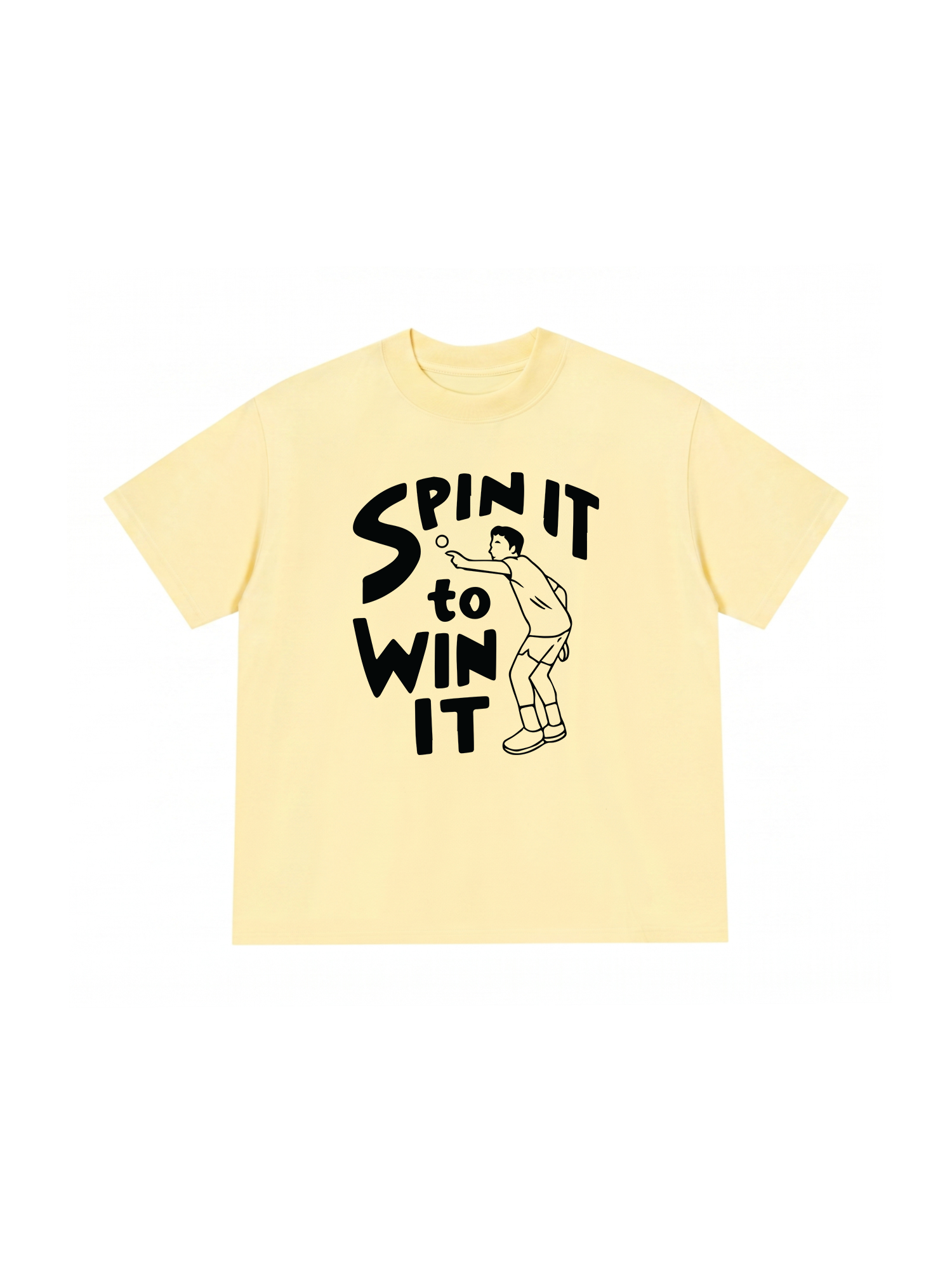 Áo Thun Relaxed Fit Spin To Win