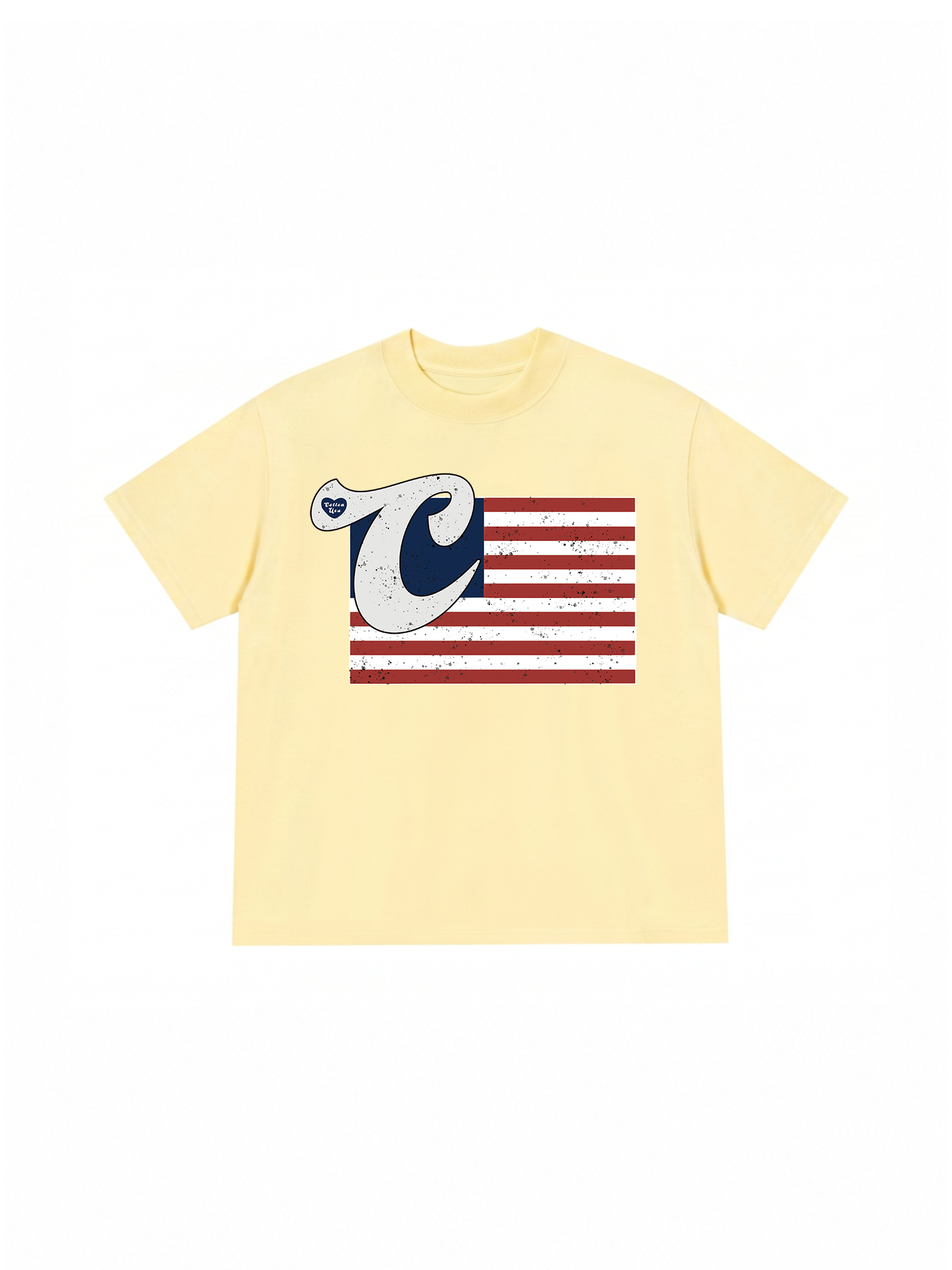 Áo Thun Relaxed Fit USA Vintage Flag