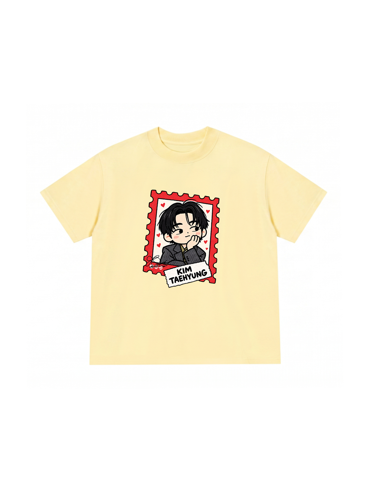 Áo Thun Relaxed Fit Teahyung Chibi