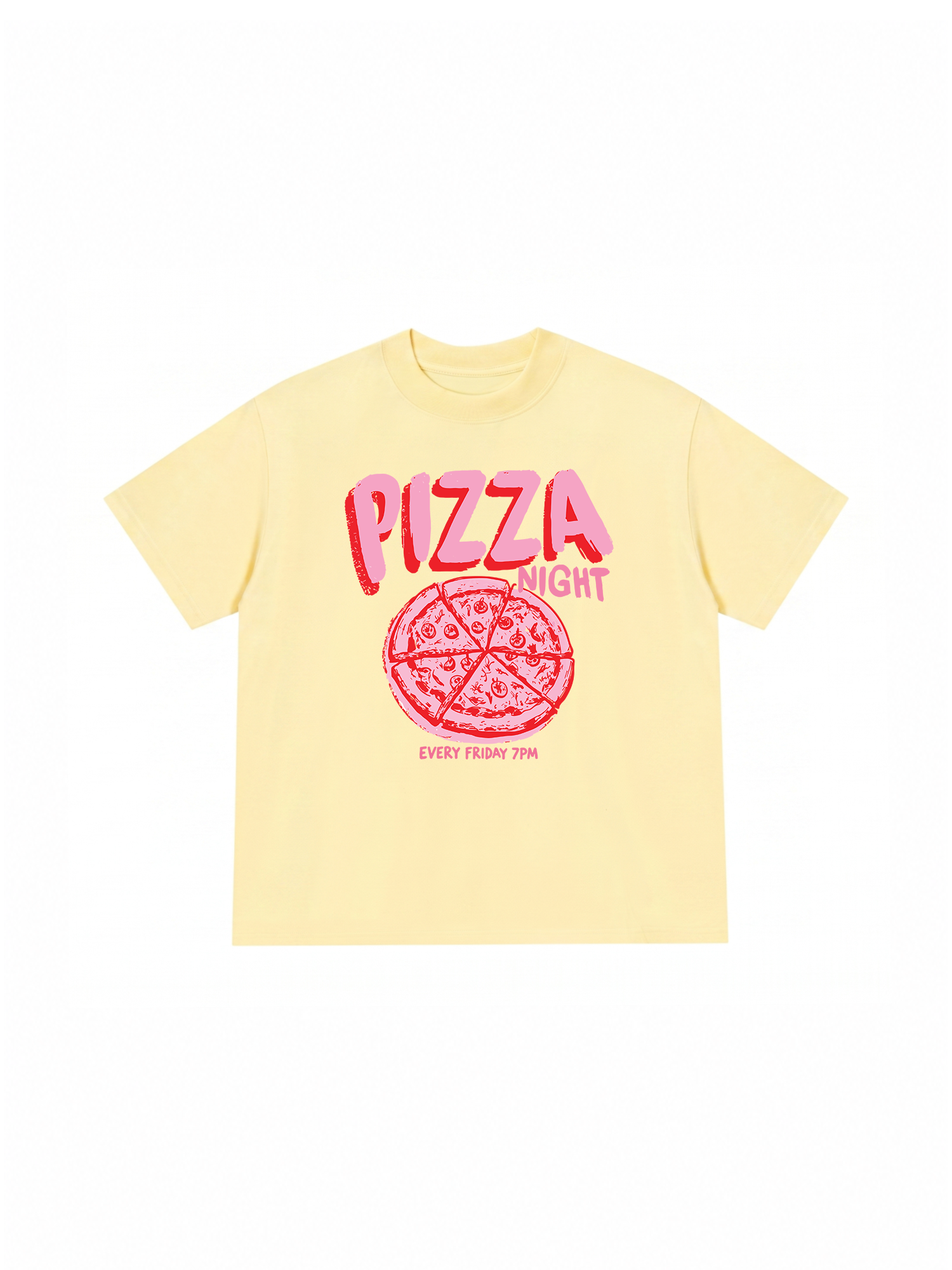 Áo Thun Relaxed Fit Pizza Night