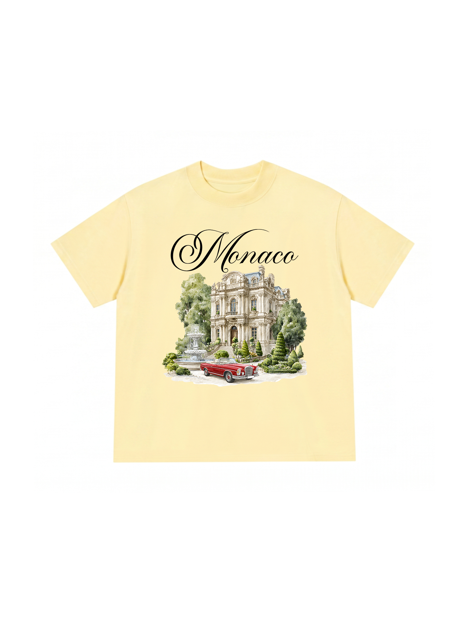 Áo Thun Relaxed Fit Monaco Mansion
