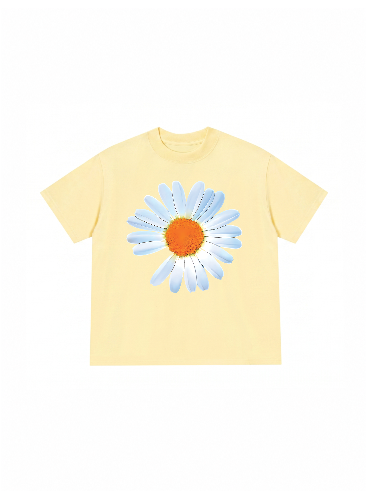 Áo Thun Relaxed Fit Floral Design For VIP Daisy Flower