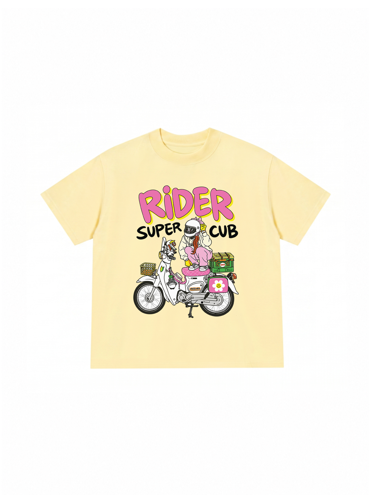 Áo Thun Relaxed Fit RIDER Super Club