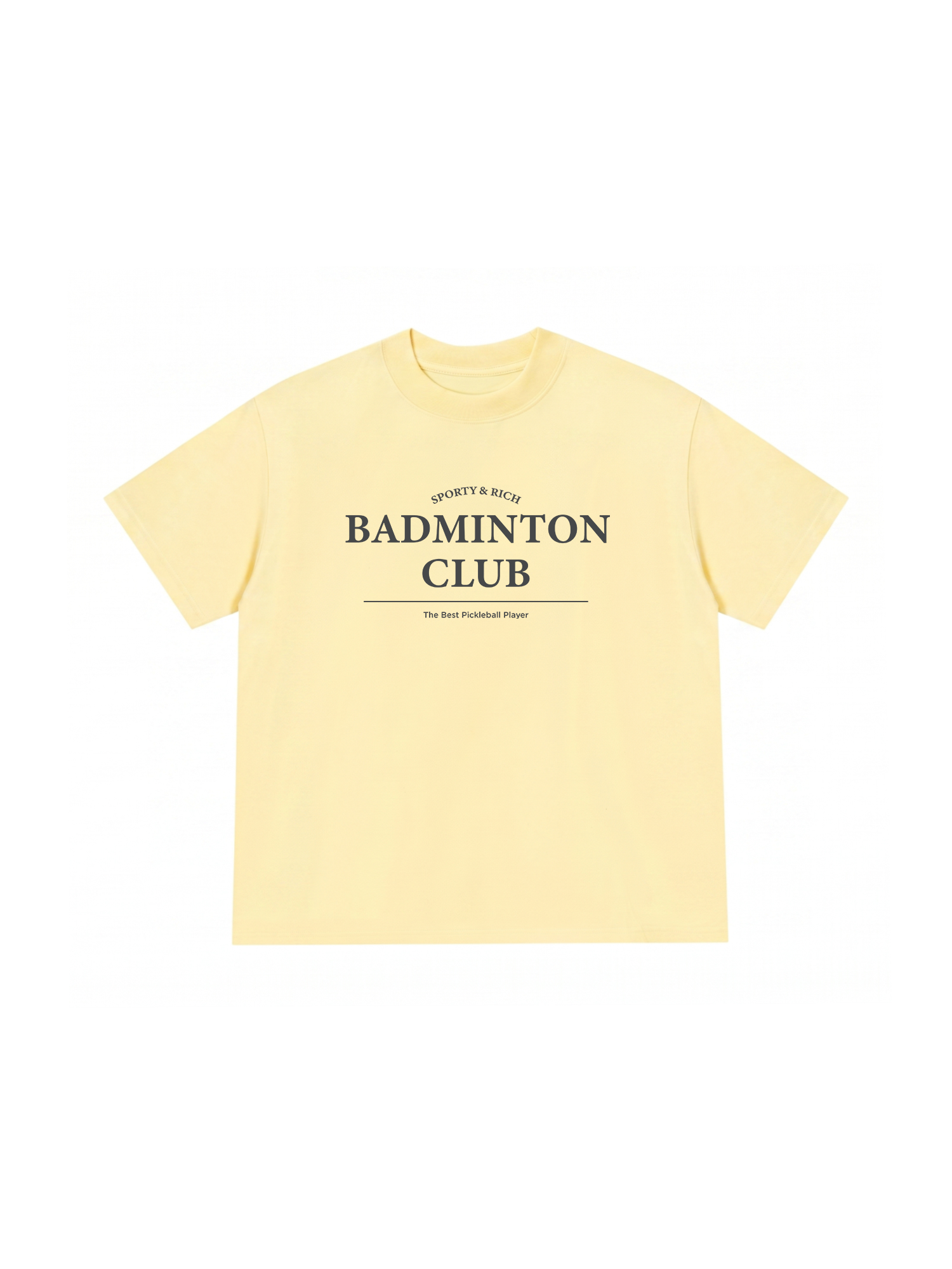 Áo Thun Relaxed Fit Sporty&Rich Badminton Club