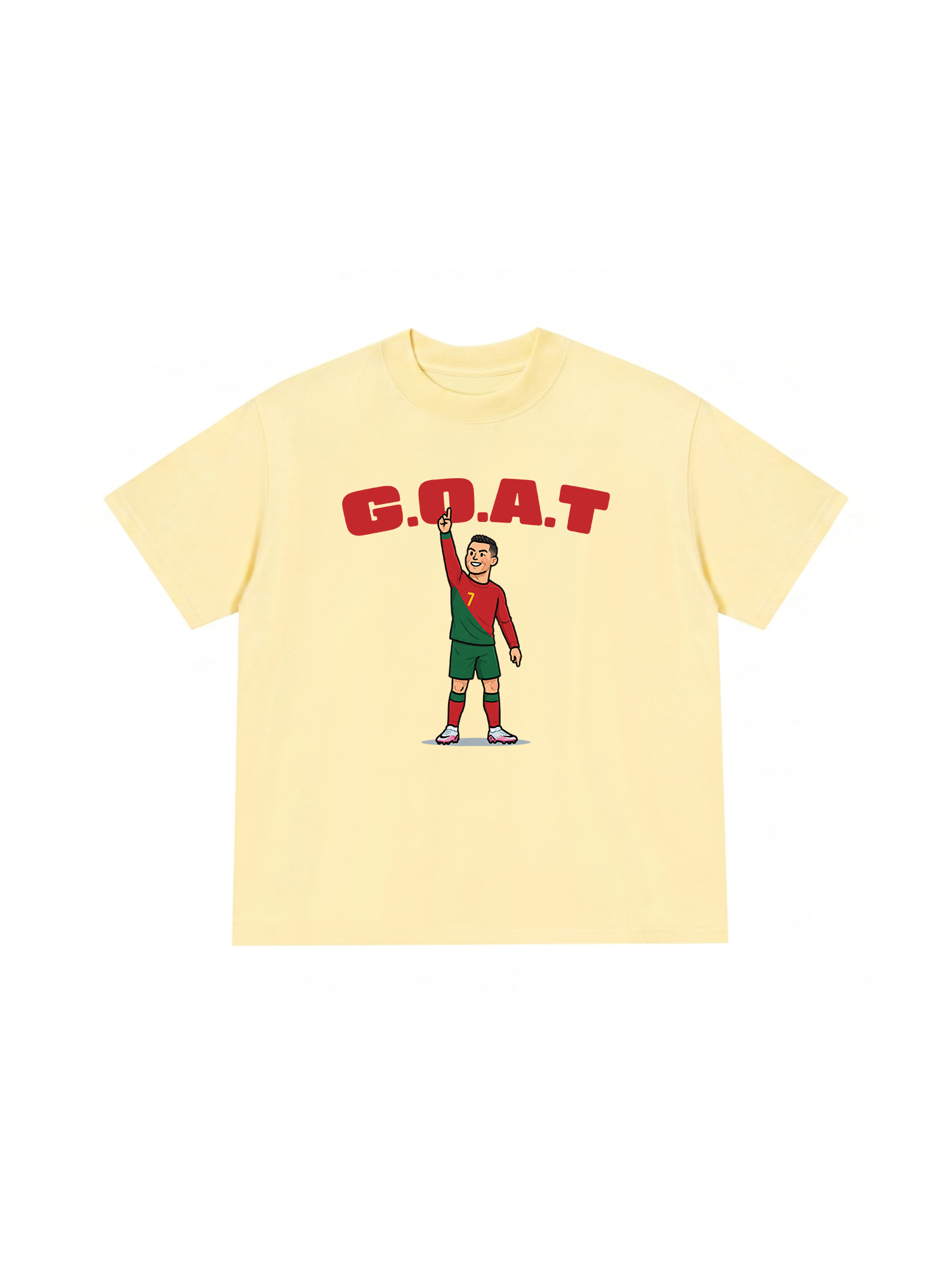 Áo Thun Relaxed Fit Soccer 7 G.O.A.T