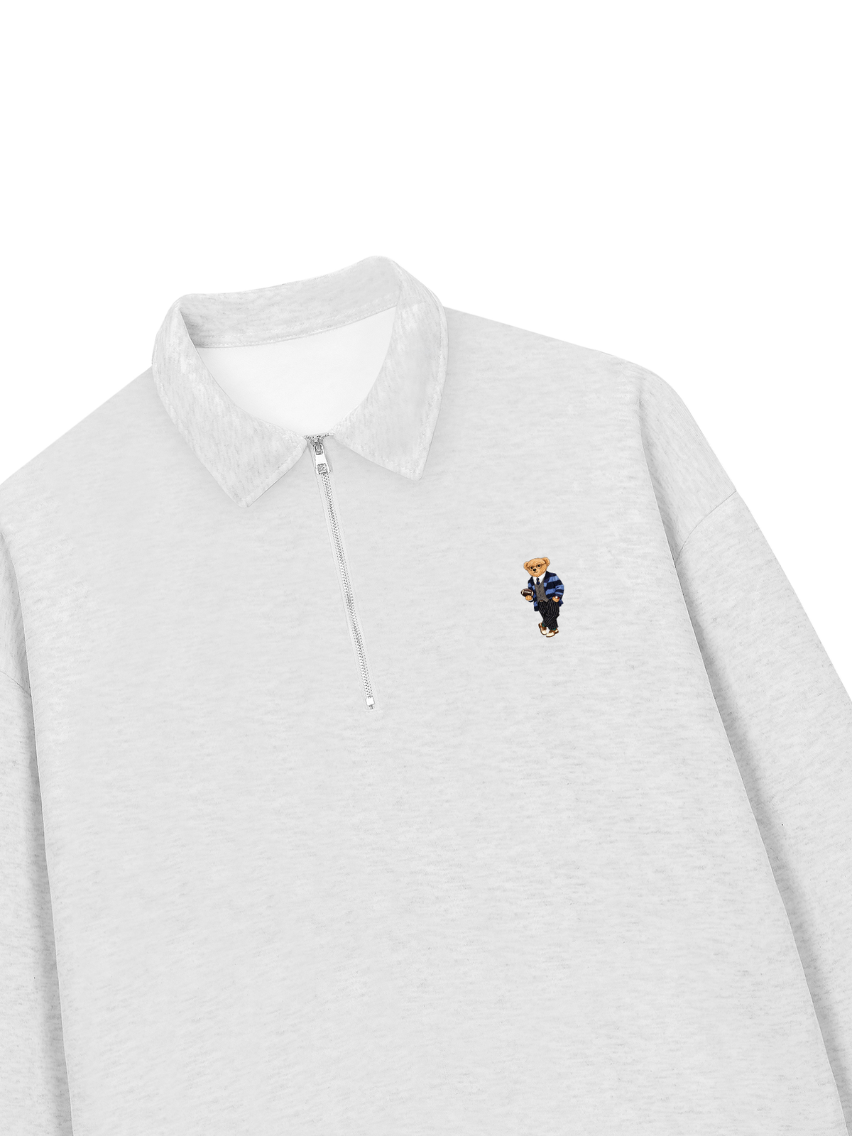 Áo Sweater Polo Nỉ Hai Da Smart Bear