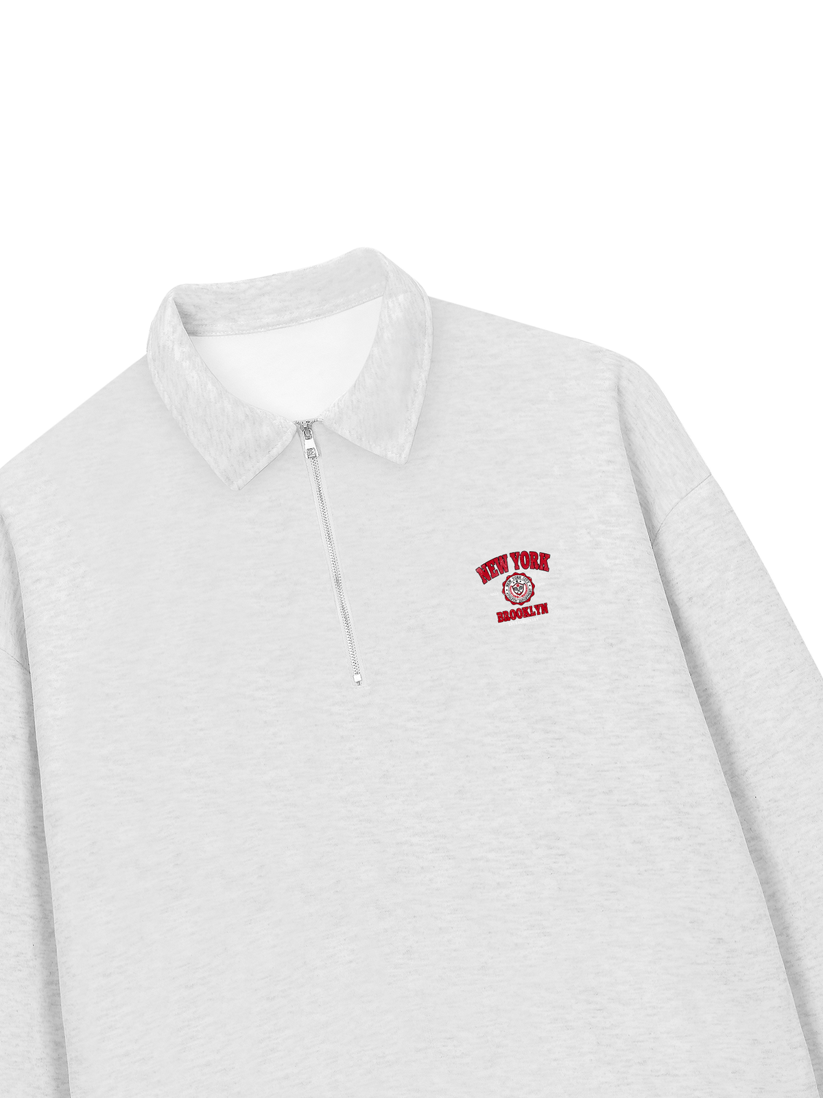 Áo Sweater Polo Nỉ Hai Da New York Brooklyn