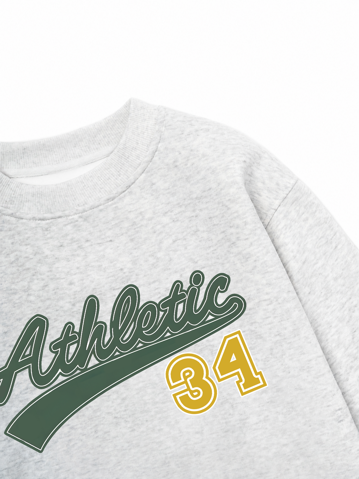 Áo Sweater Nỉ Hai Da City Athletic