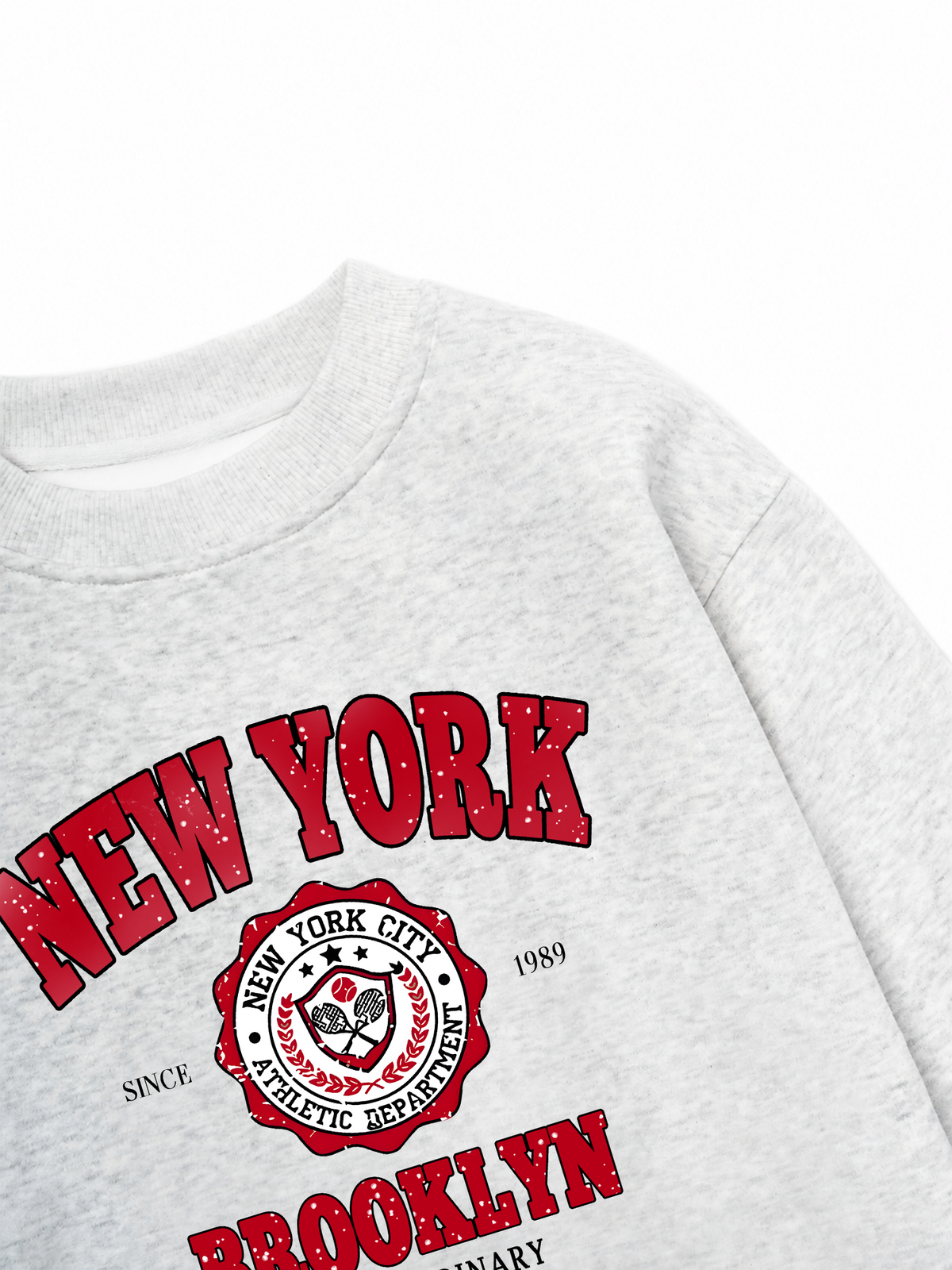 Áo Sweater Nỉ Hai Da Brooklyn