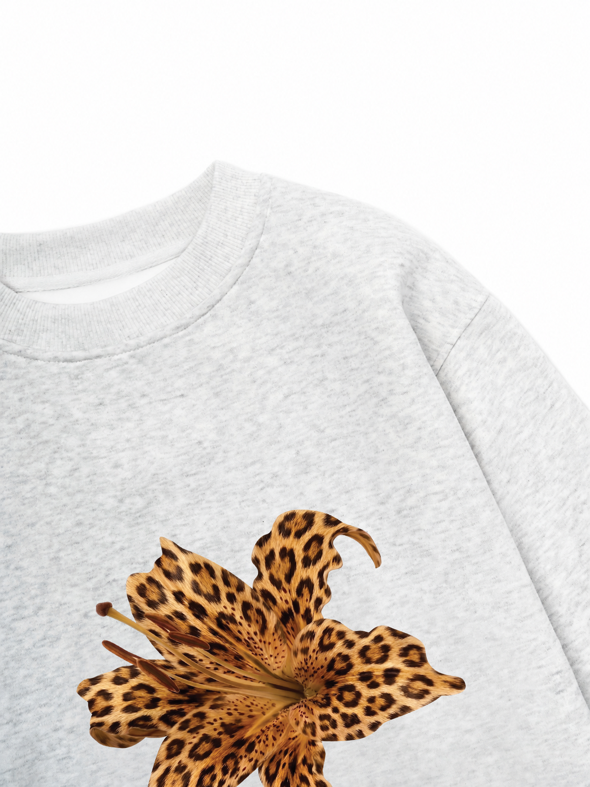 Áo Sweater Nỉ Hai Da Urban Leopard Flower