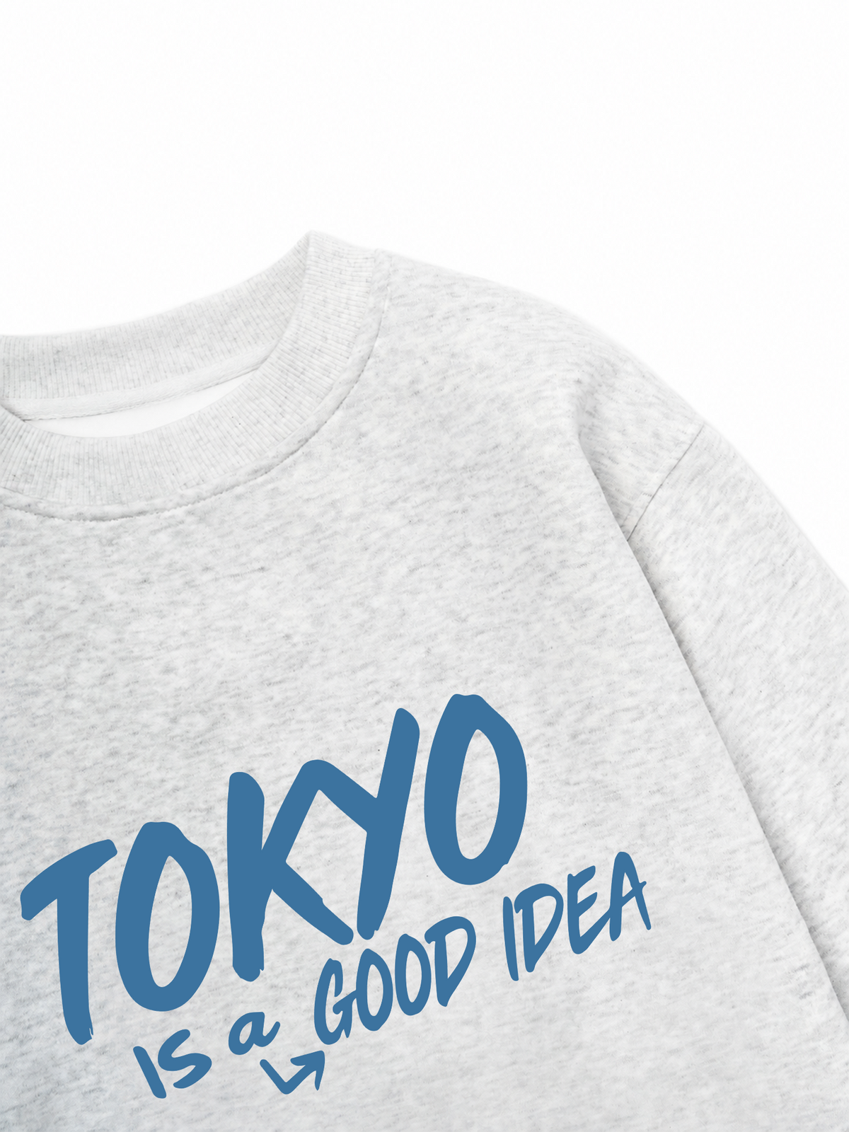 Áo Sweater Nỉ Hai Da City Tokyo Always Is A Good Idea