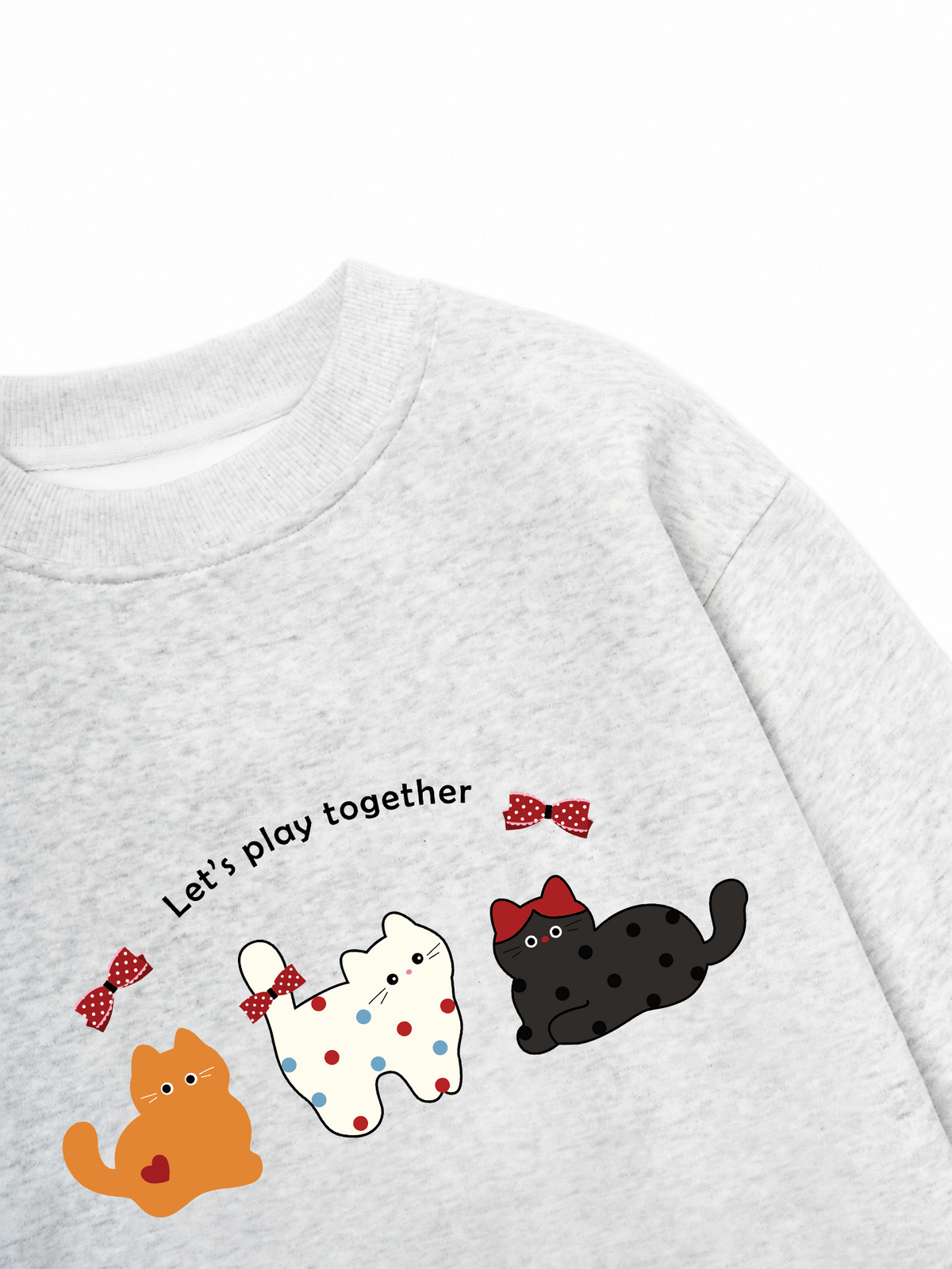 Áo Sweater Nỉ Hai Da Dotty Mood Play Together