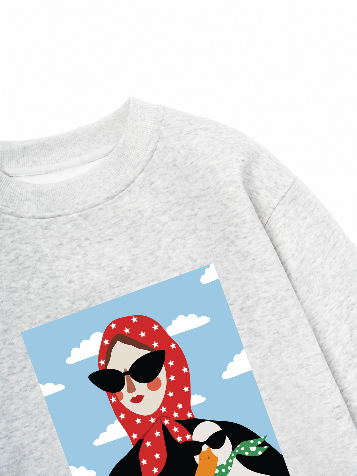 Áo Sweater Nỉ Hai Da Farm Born To Stand Out