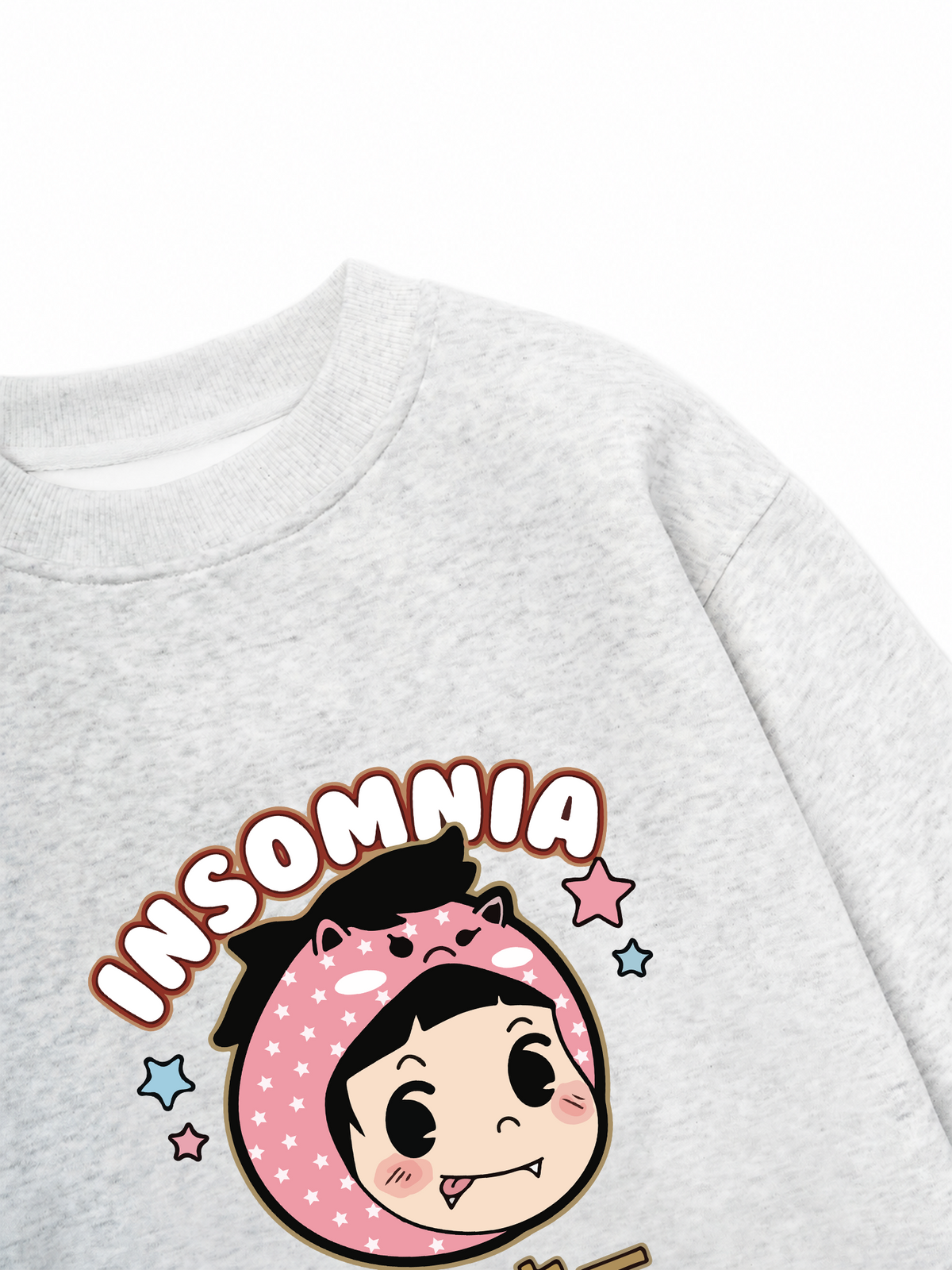 Áo Sweater Nỉ Hai Da Dotty Mood Insomnia