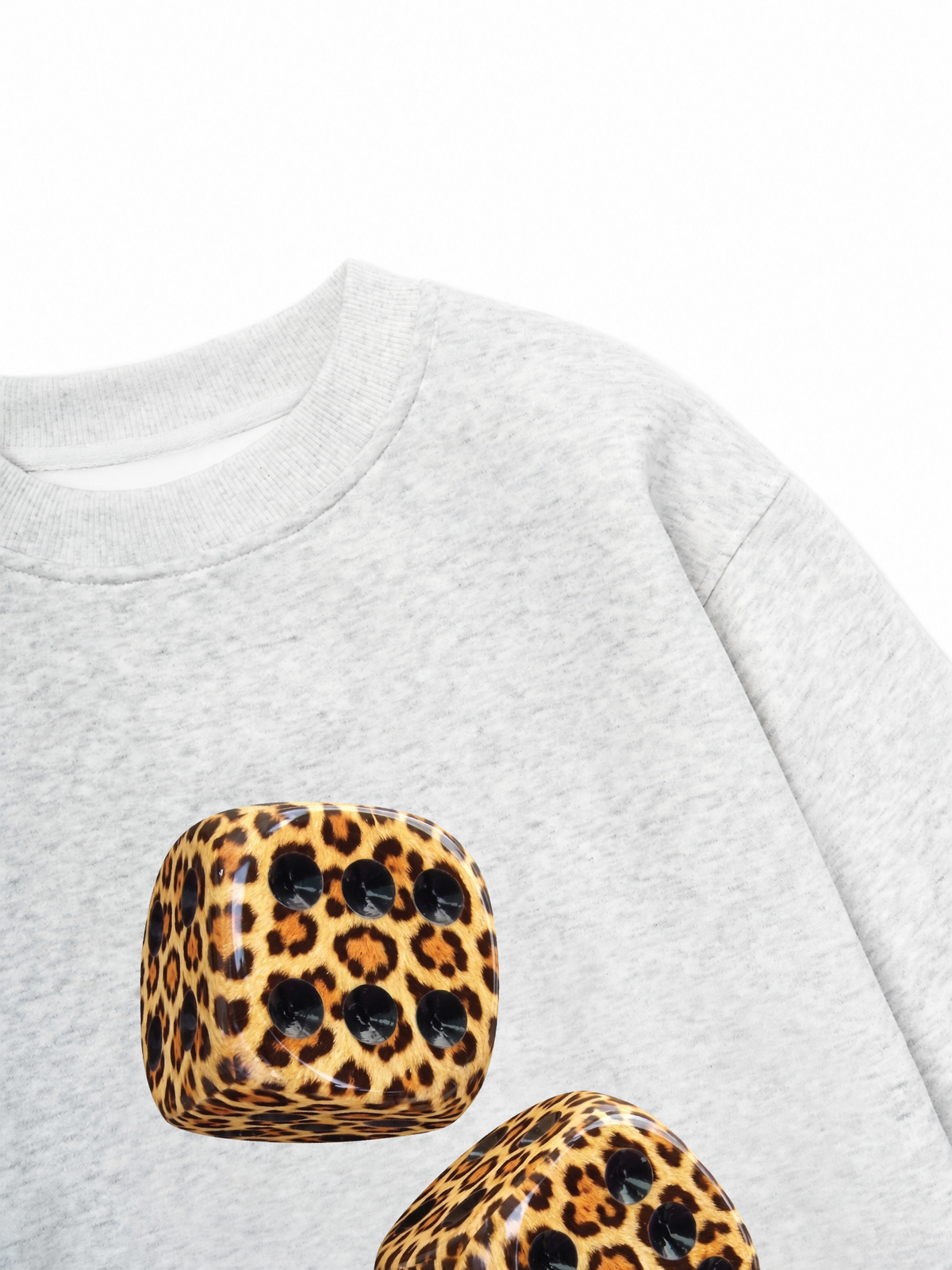 Áo Sweater Nỉ Hai Da Urban Leopard Wild Roll