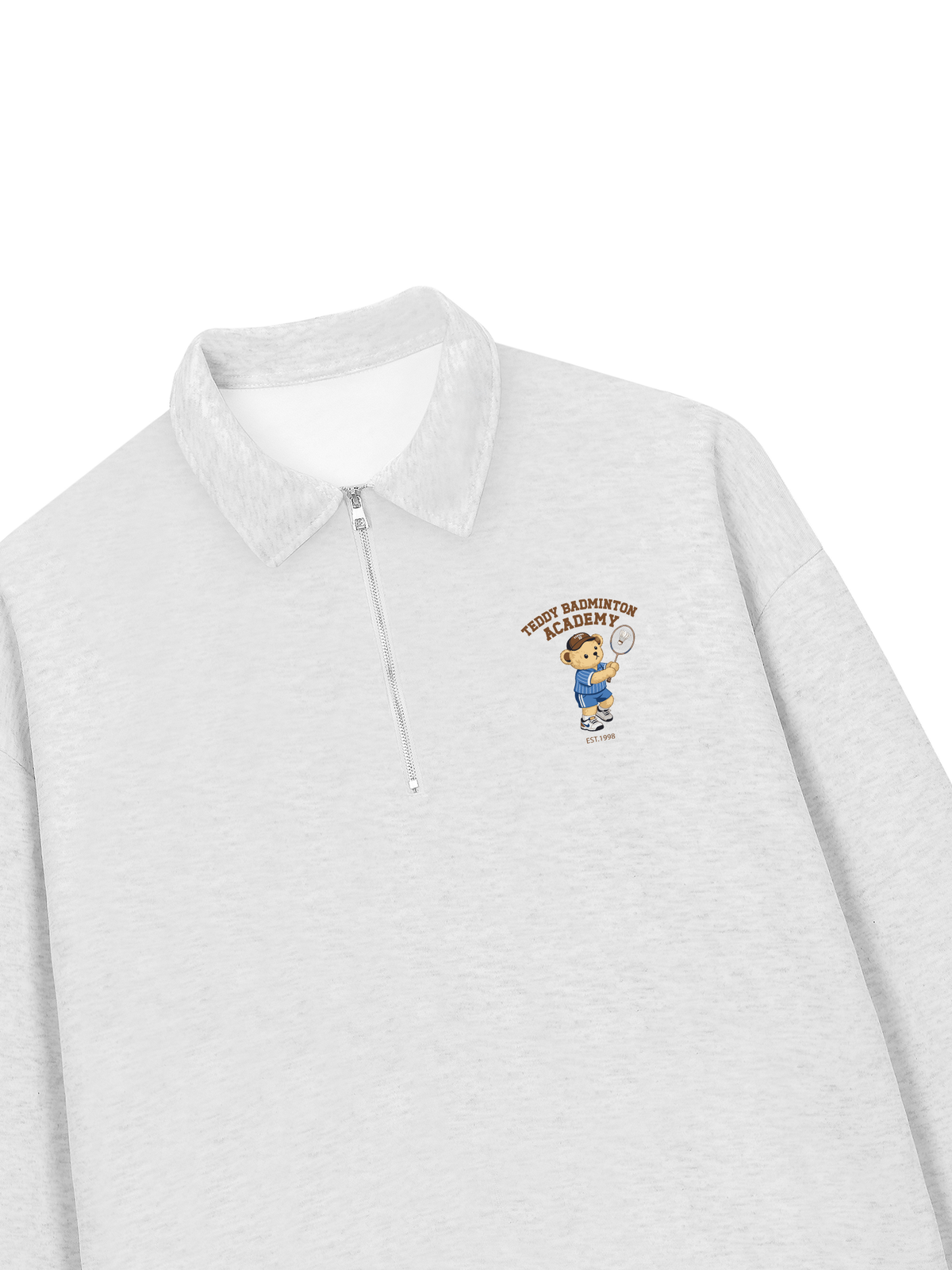 Áo Sweater Polo Nỉ Hai Da Badminton Academy