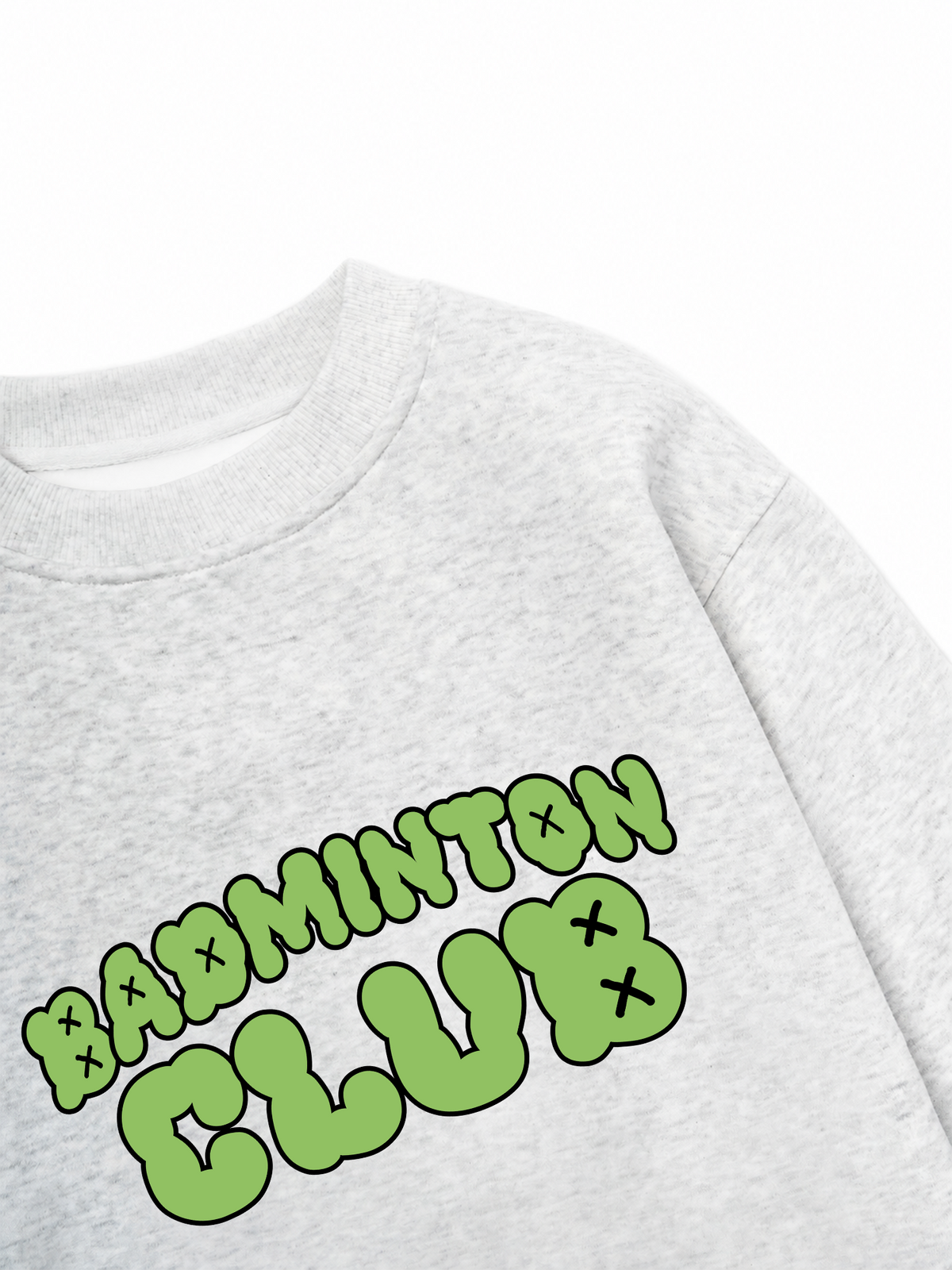Áo Sweater Nỉ Hai Da Badminton Club My Other Club Is A Net