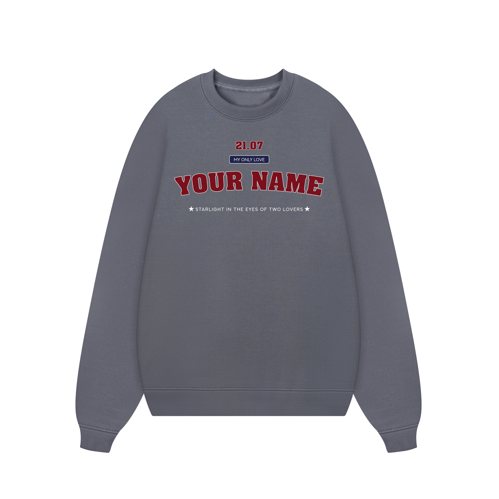 Custom Couple Augenstern My Only Love Sweater