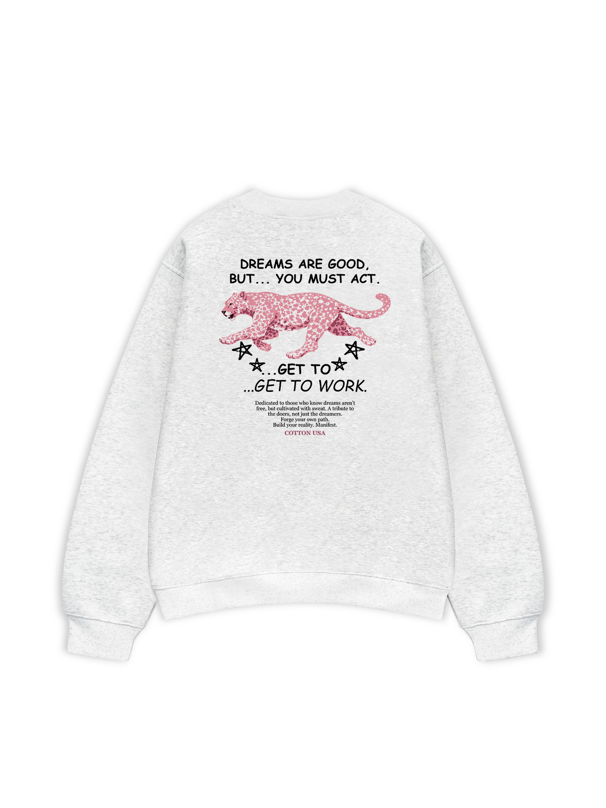 Áo Sweater Nỉ Hai Da Urban Leopard Pinkpanther