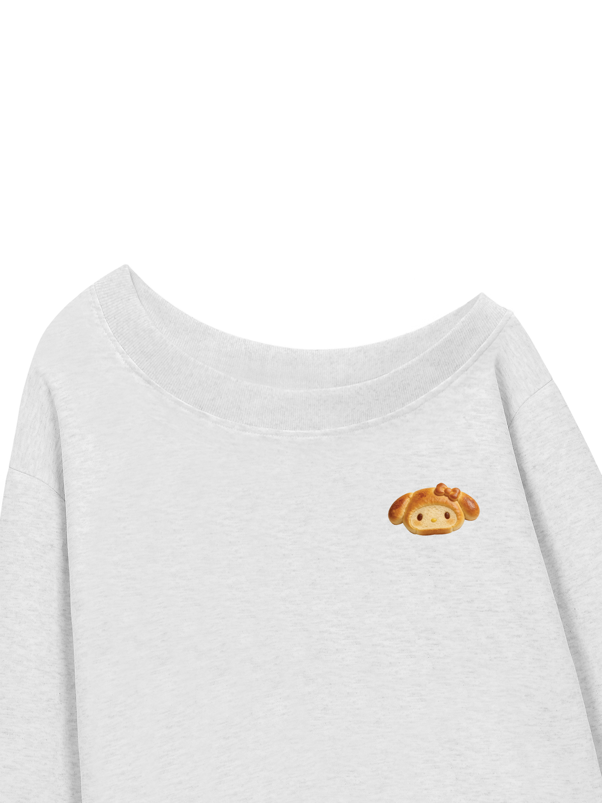 Áo Sweater Lệch Vai Nỉ Hai Da Bready Cutie