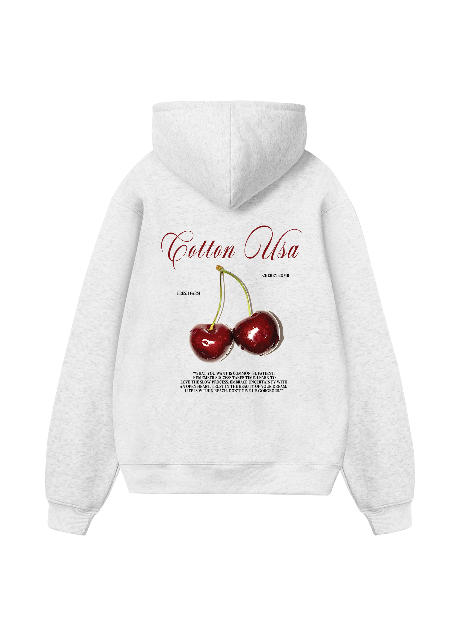 Cherry Classic Cherru Club Pink Plaid Hoodie