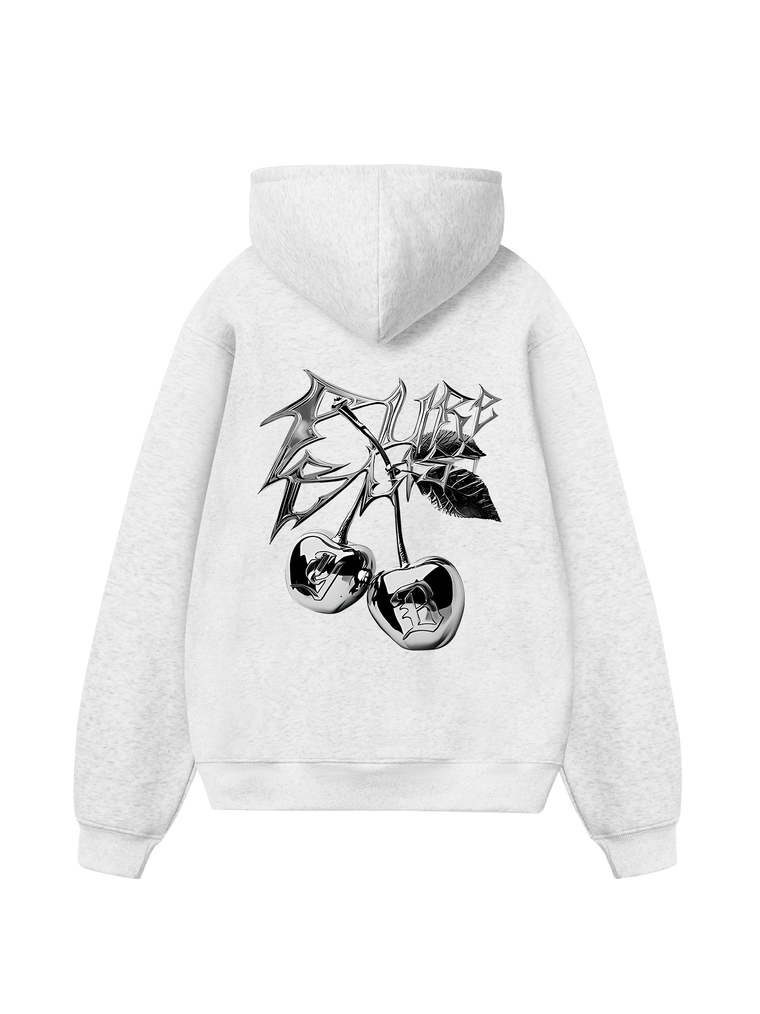 Cherry Silver Hoodie