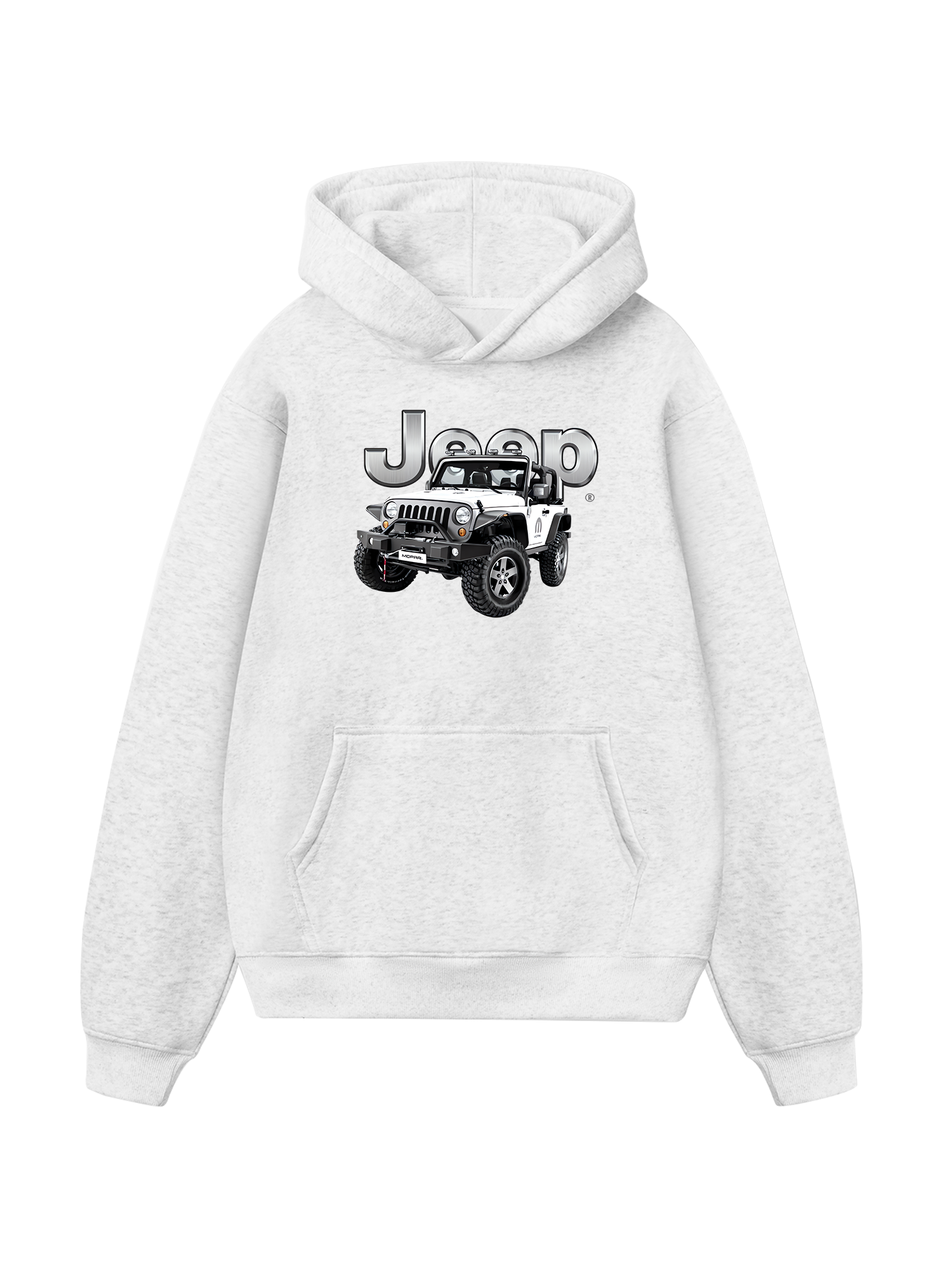 WHITE JEEP Hoodie
