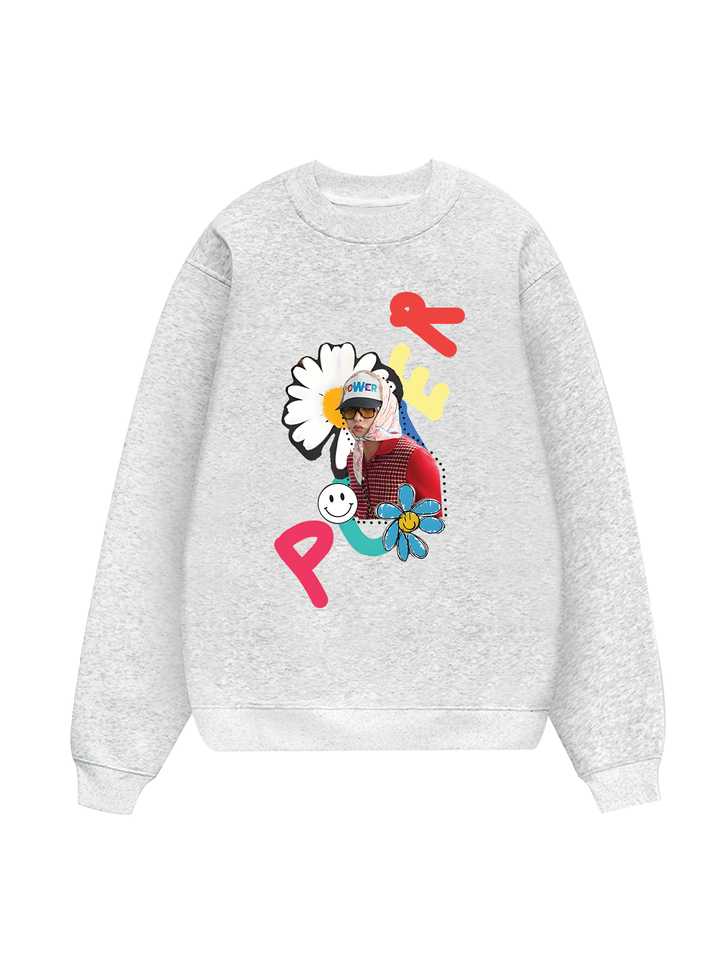 Floral Power Daisy Flower X GD Sweater
