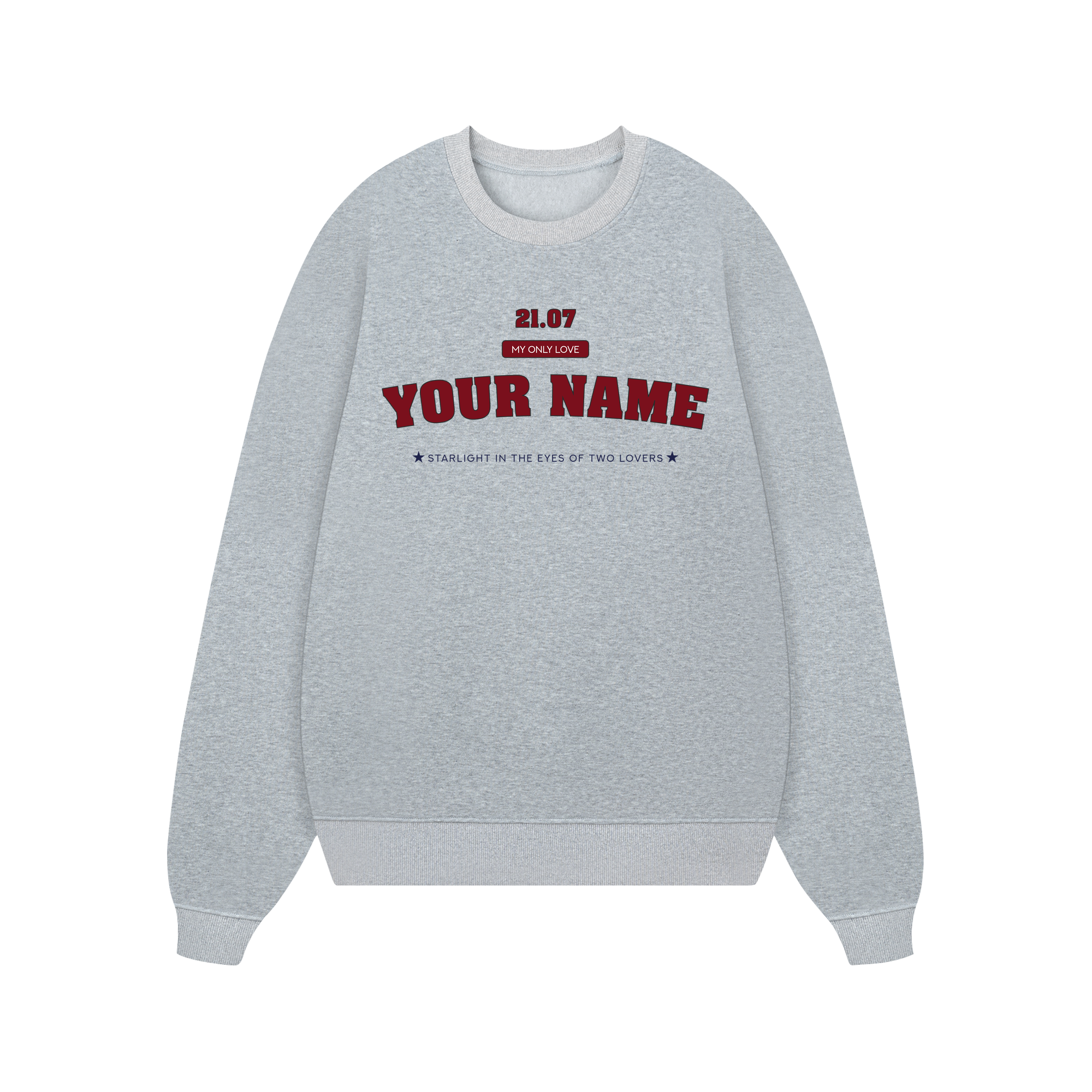 Custom Couple Augenstern My Only Love Sweater