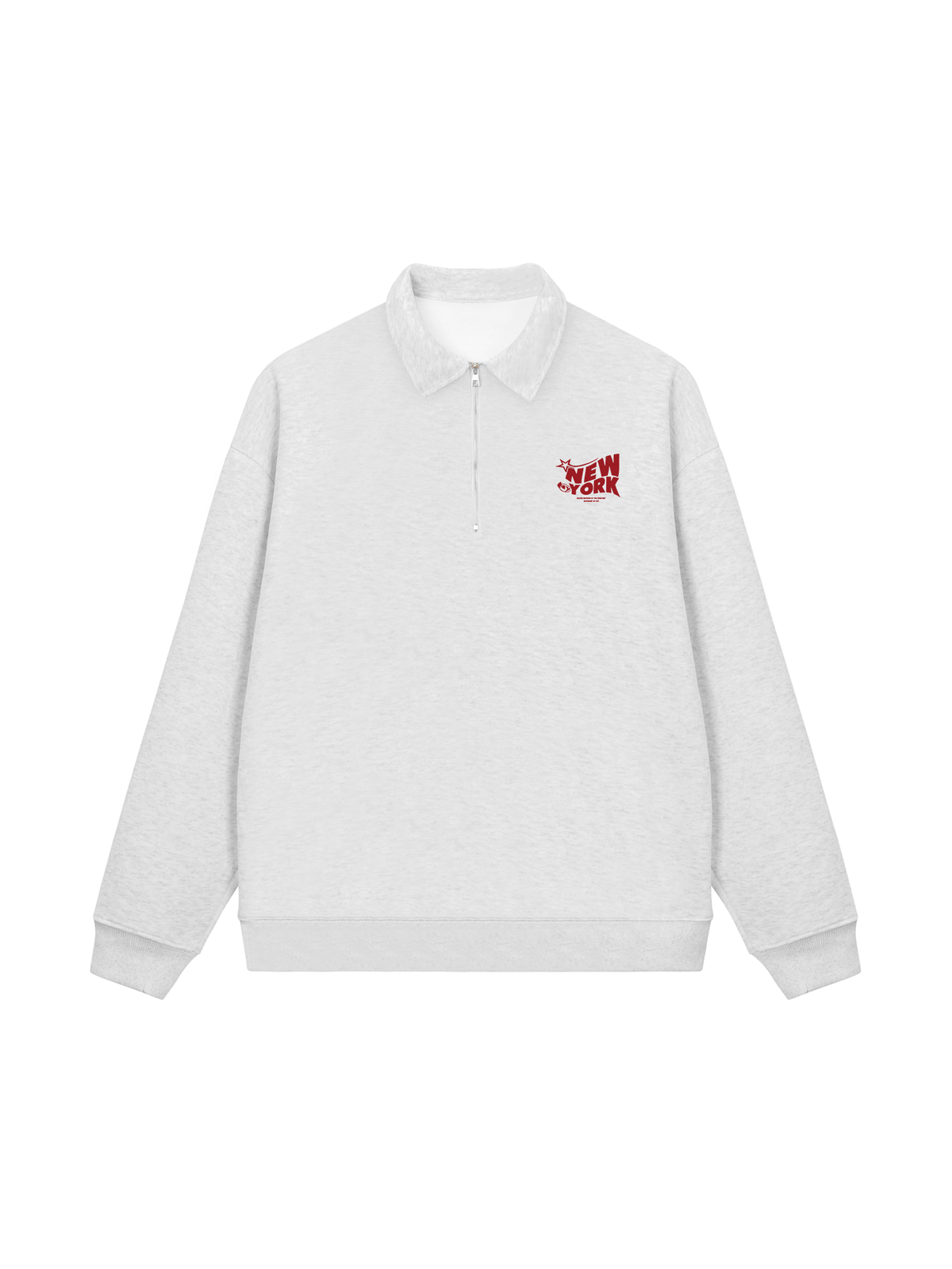 Áo Sweater Polo Nỉ Hai Da City Red Fashion