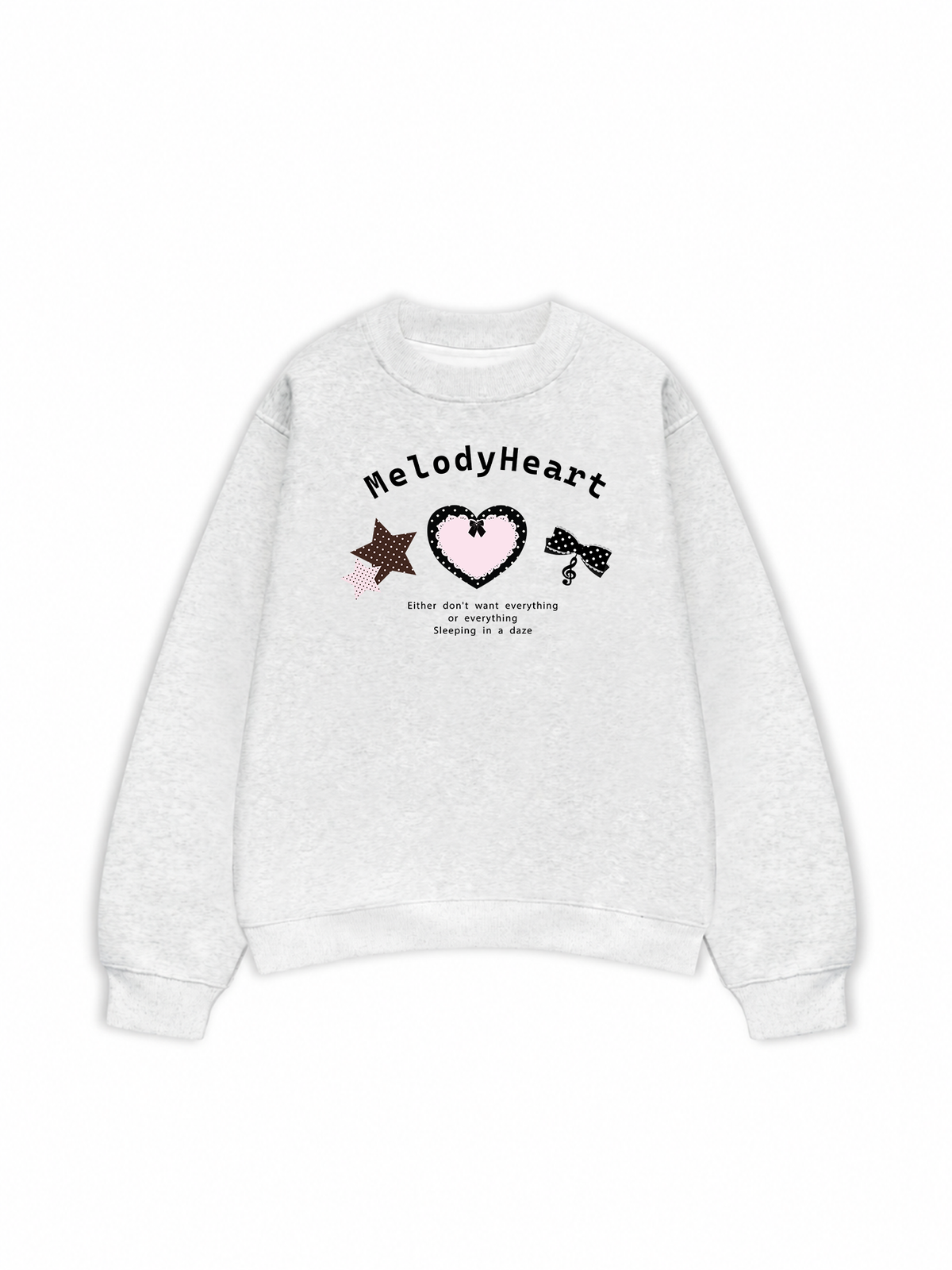 Áo Sweater Nỉ Hai Da Dotty Mood Cherry Diary