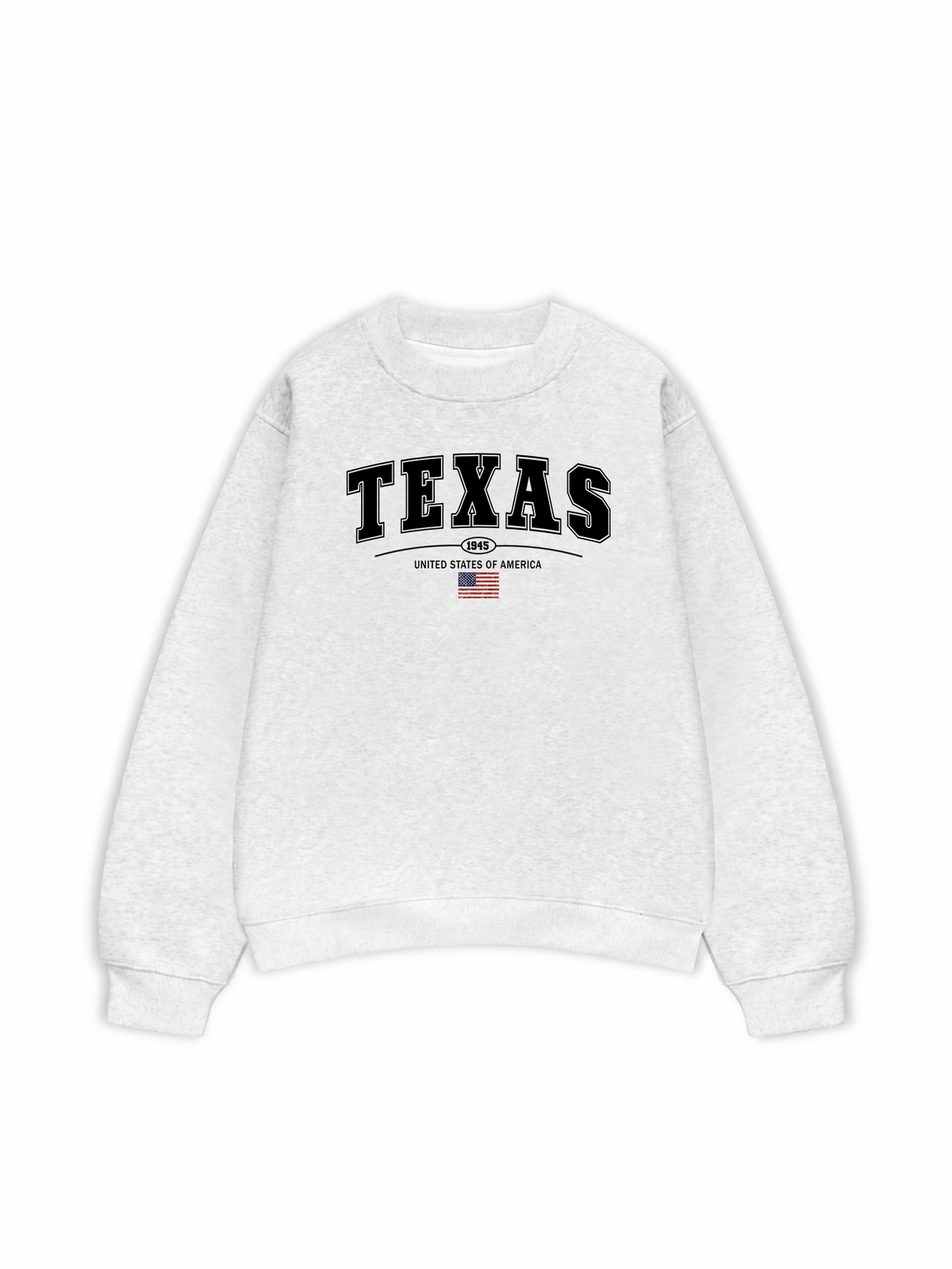 Áo Sweater Nỉ Hai Da USA Texas 1945
